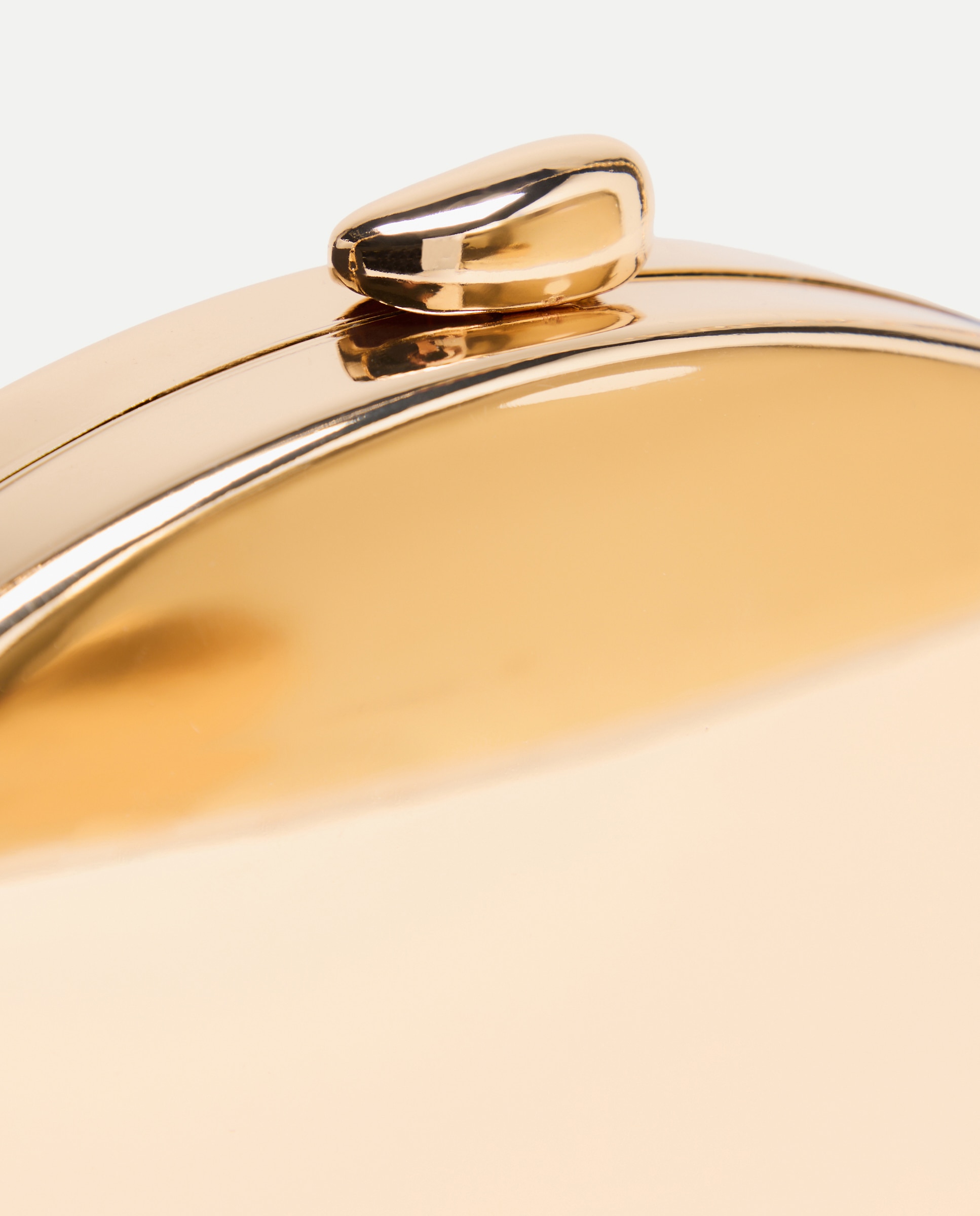 Mala Clutch Oval 390 Ouro-3