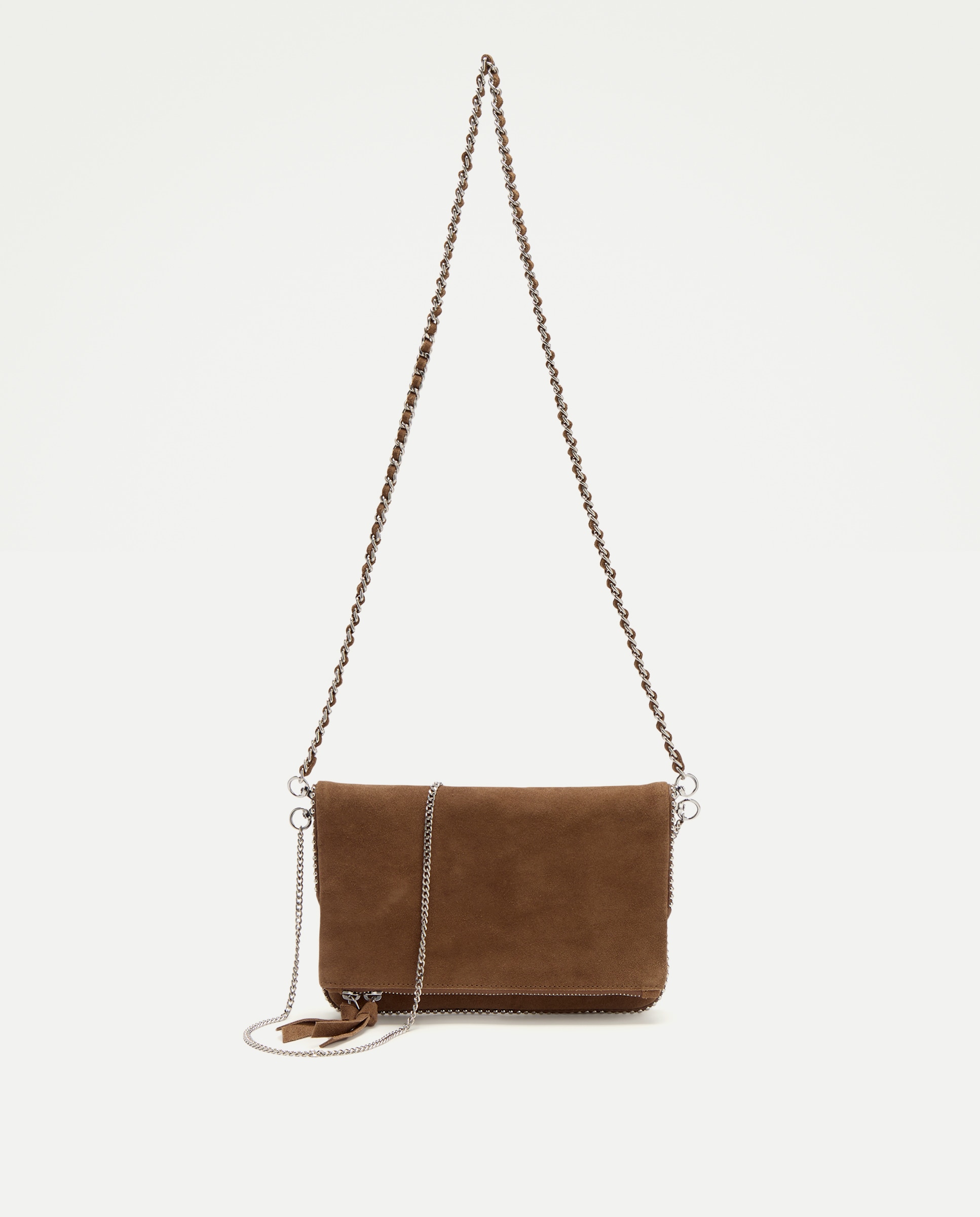 Imagem 0 de Mala a Tiracolo em Pele com Bolinhas