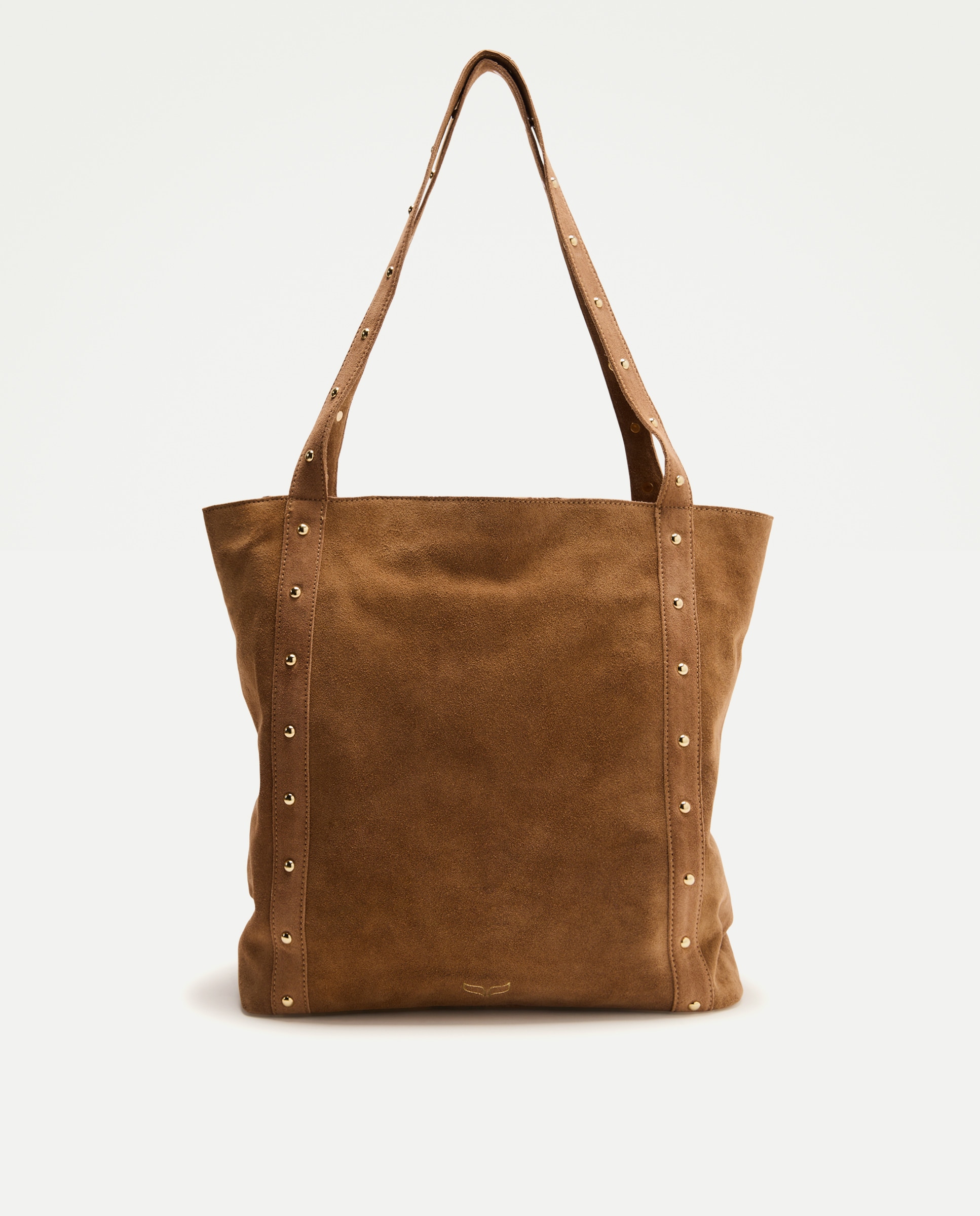 Imagem 0 de Mala Shopper em Pele com Tachas