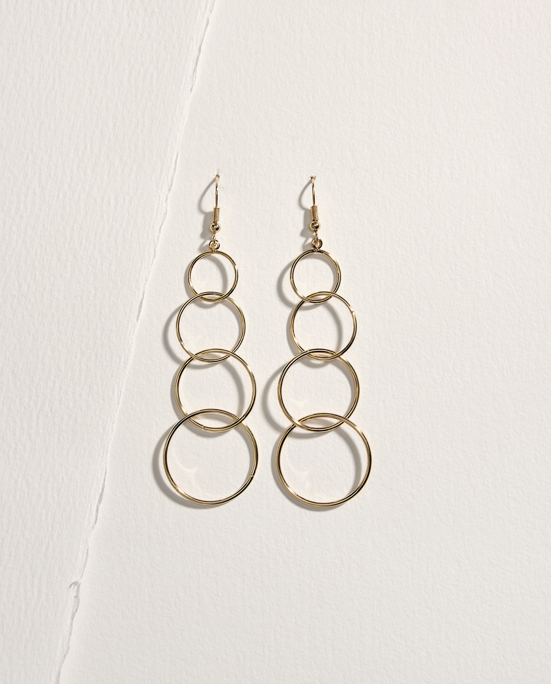 Imagem 0 de Brincos de Argola Banhados em Ouro