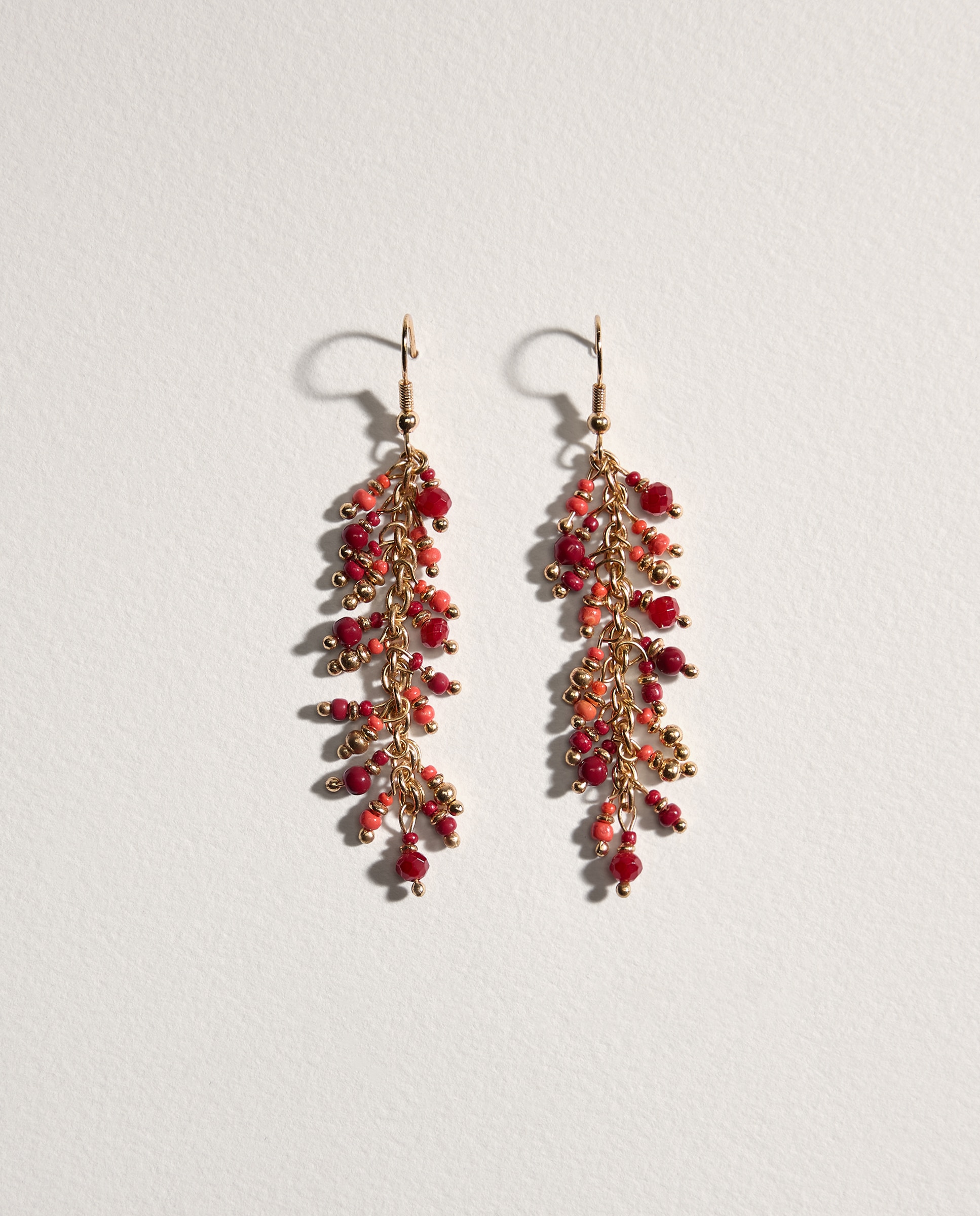 Imagem 0 de Brincos Compridos com Missangas