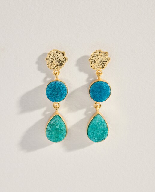 Pendientes de piedras