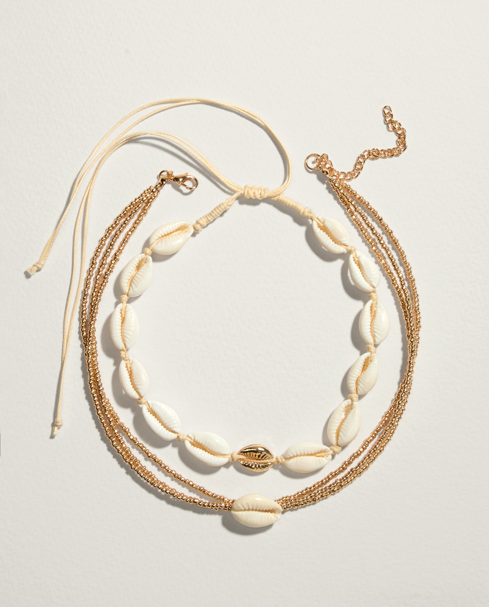 Colar de Concha 390 Ouro-2