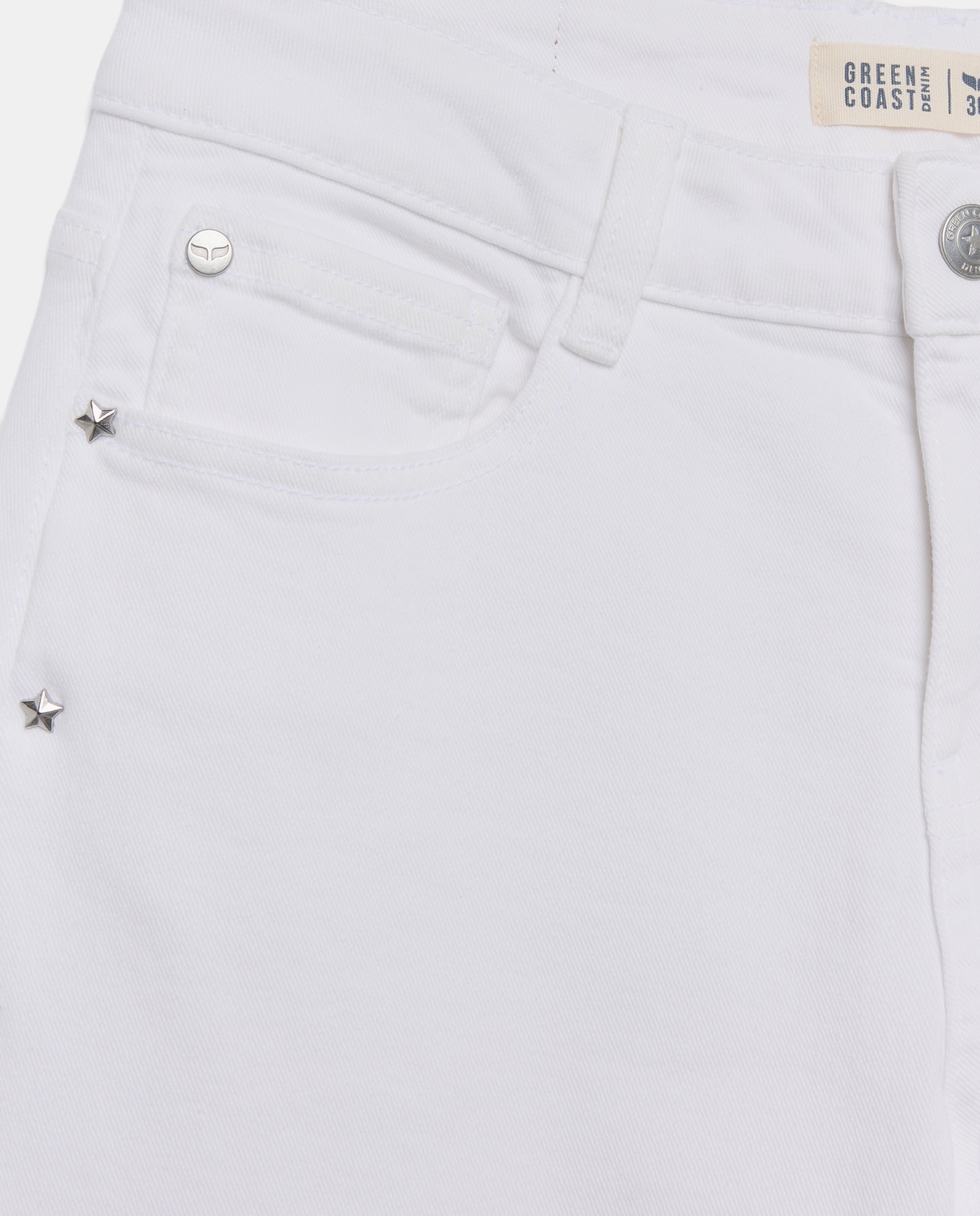 Imagen 6 de Pantalón básico wide leg de mujer - Green Coast - 120 Crudo 120 Crudo