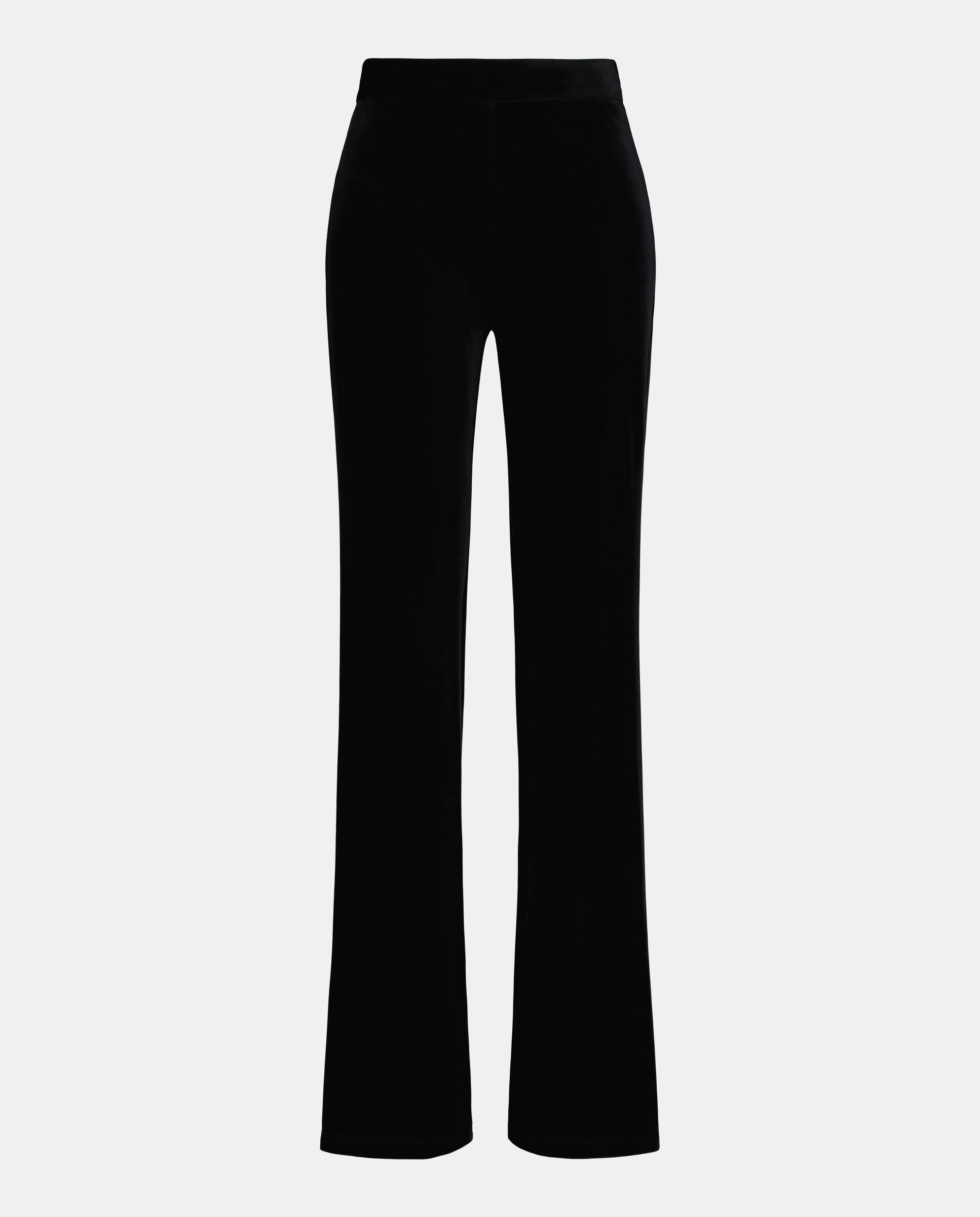 Calças de Veludo Preto-4