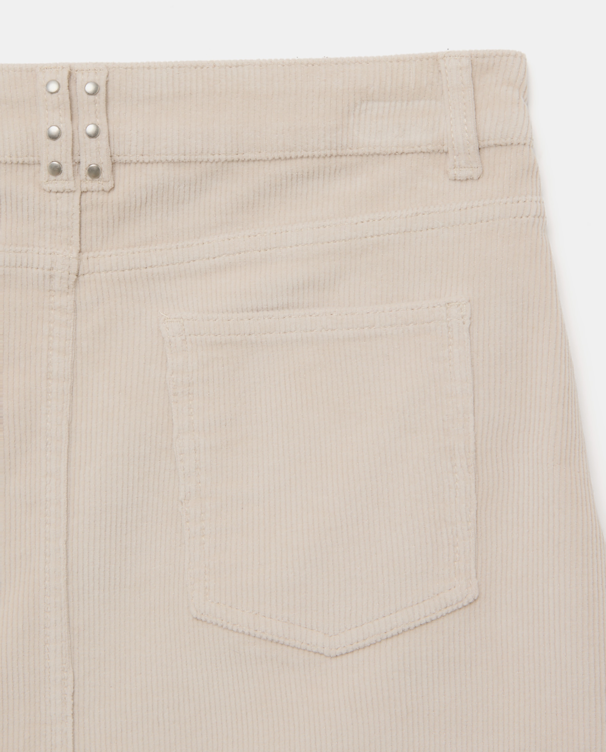 Falda mini pana mujer - Green Coast - 120 Crudo 120 Crudo-5