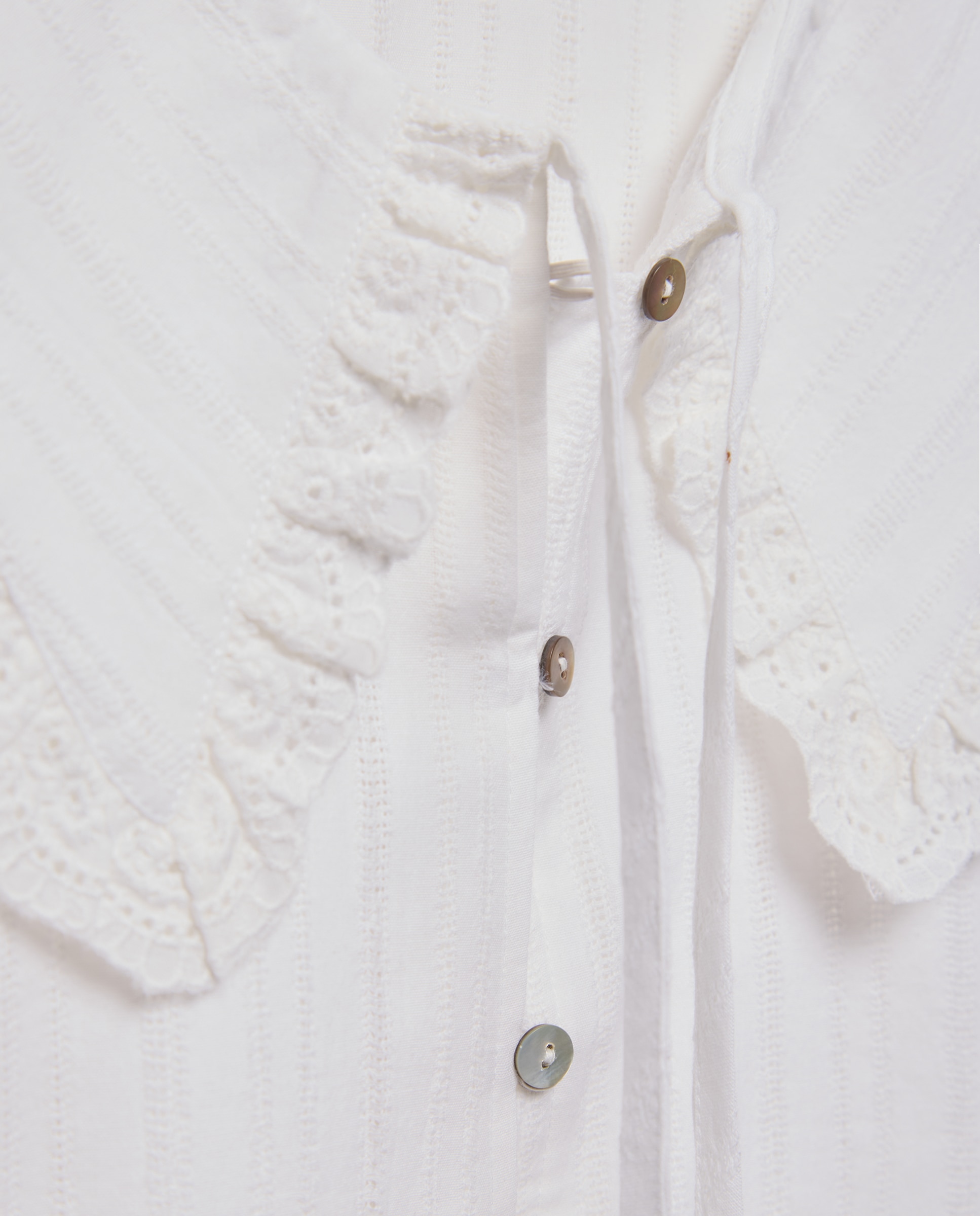 Blusa de Gola com Folho Branco-marfim-5