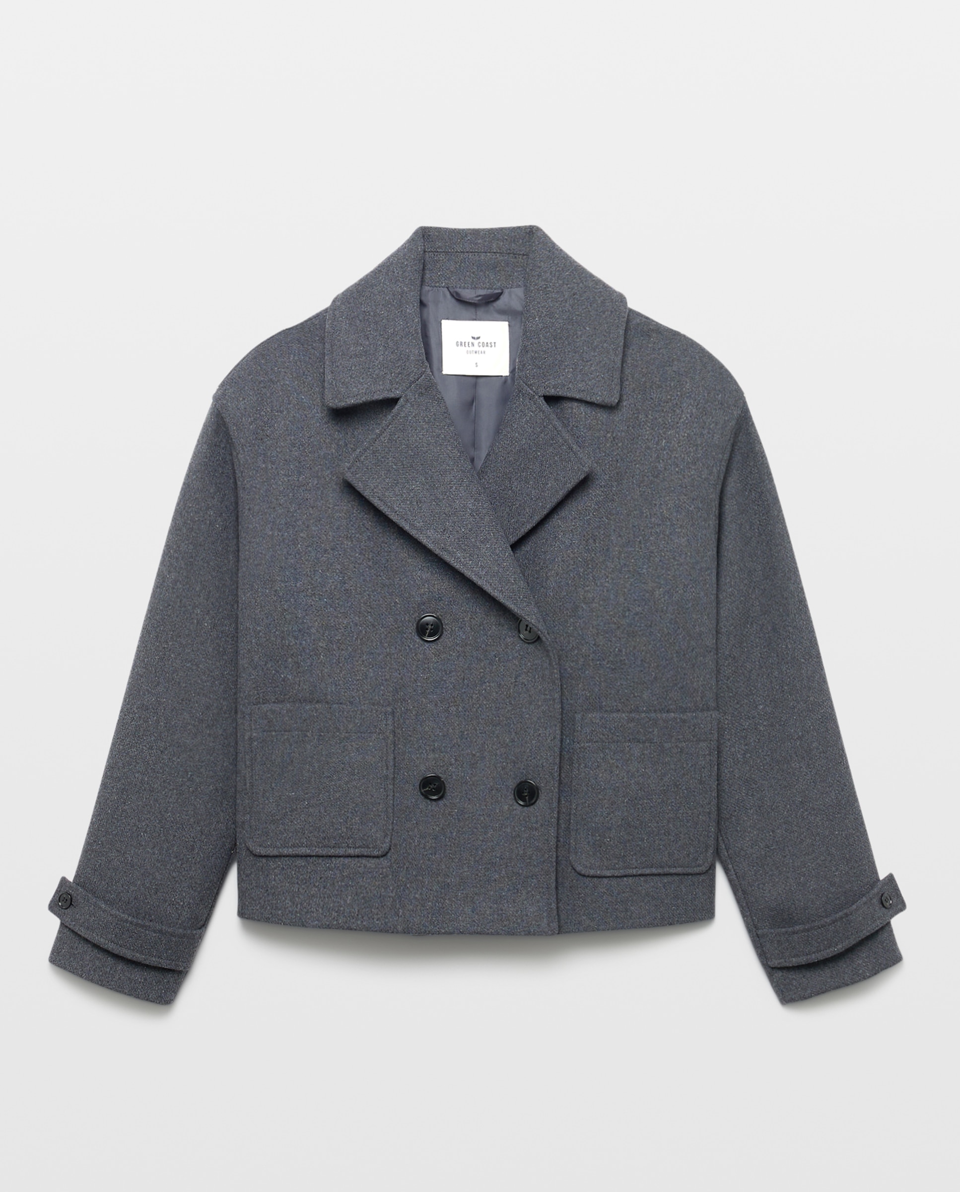Marinera básica de mujer - Green Coast - 820 Gris medio 820 Gris medio-5