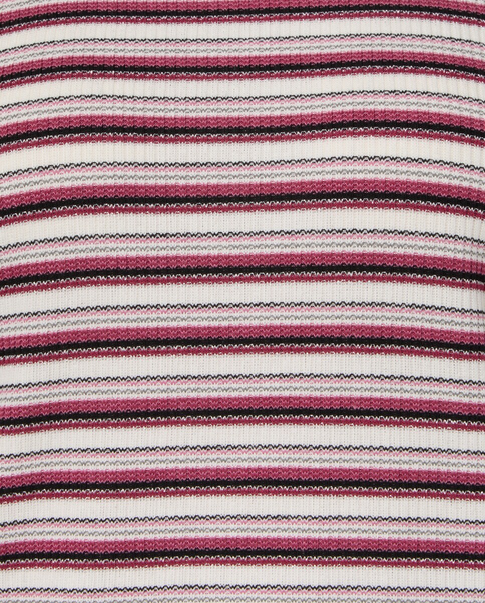 Camisola de Manga Comprida Cut Out Rosa-5