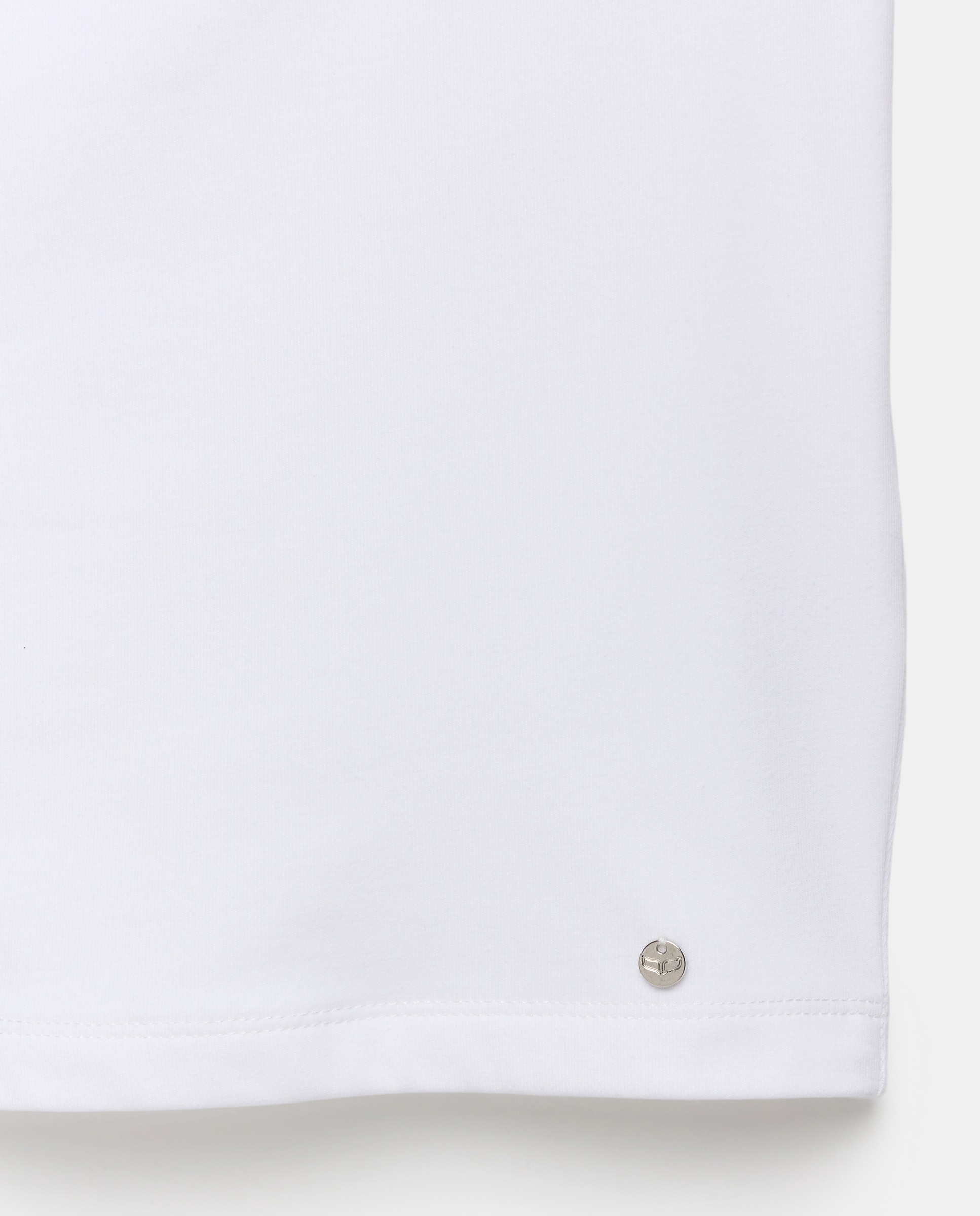 Camiseta top sin mangas de mujer con escote cuadrado - Green Coast - Blanco roto Blanco roto-5