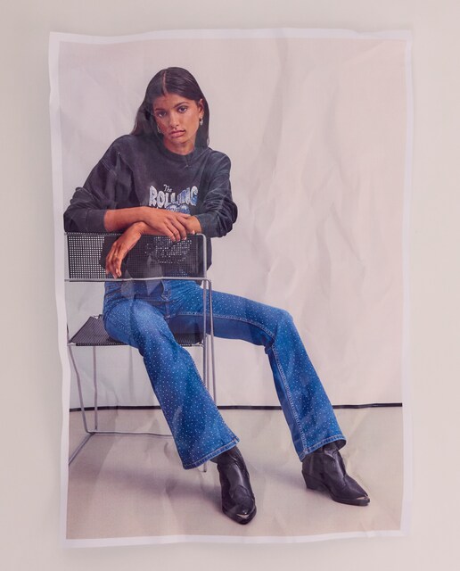 Imagem 0 de Sweatshirt de Decote Redondo Rolling Stones