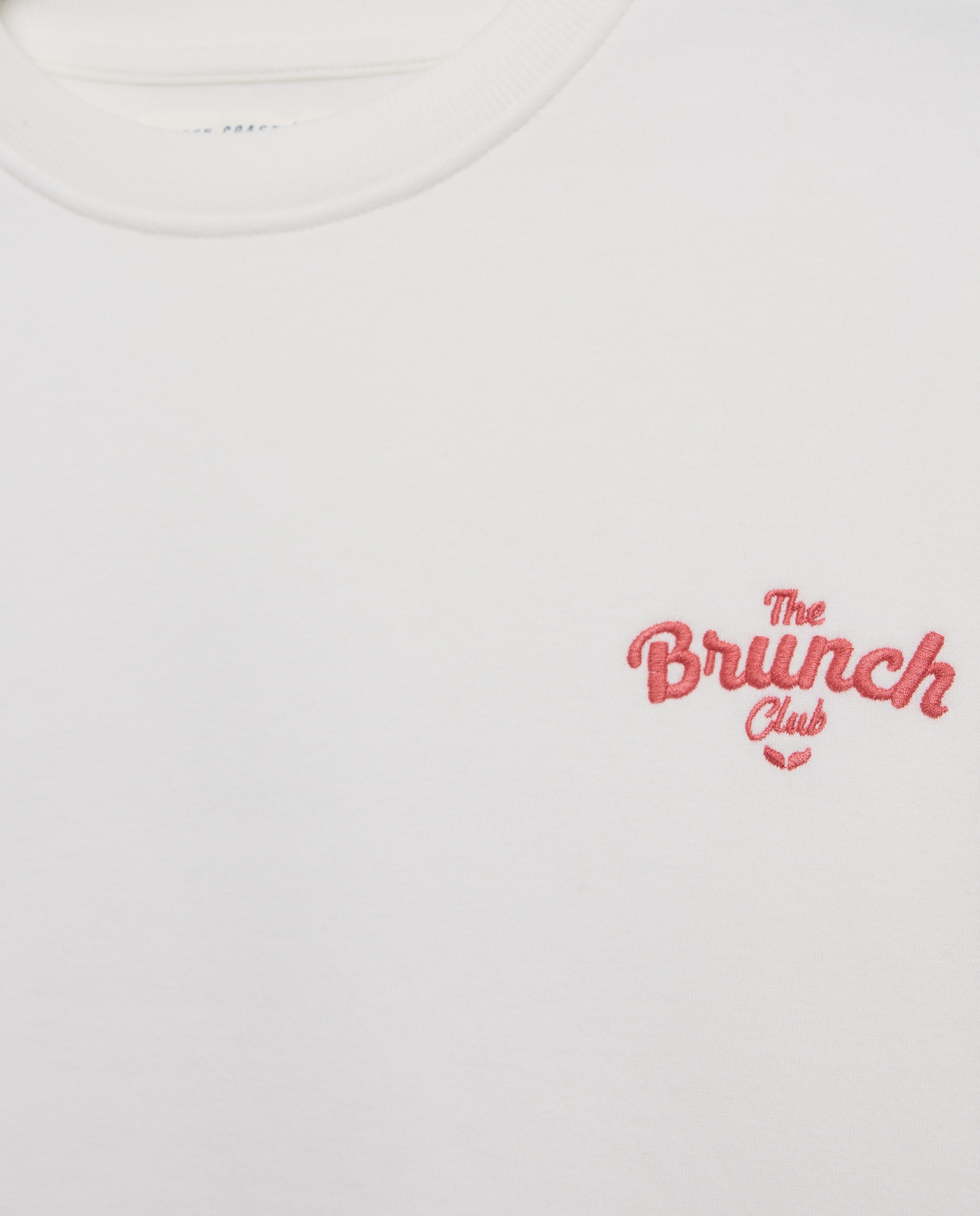 Sweatshirt com Estampado de Panquecas Branco-marfim-5