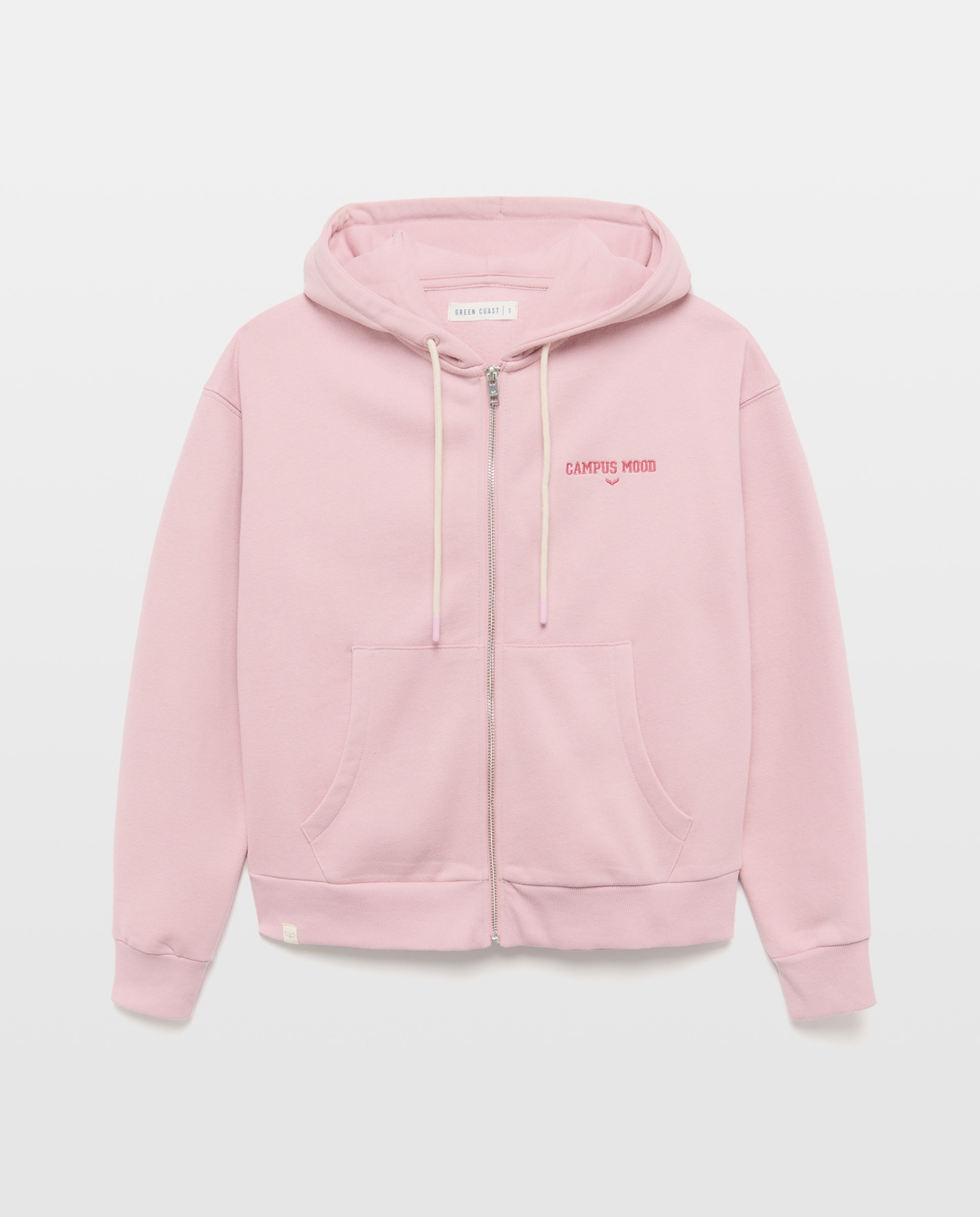 Sweatshirt Hoodie com Ursinho Rosa-claro-5