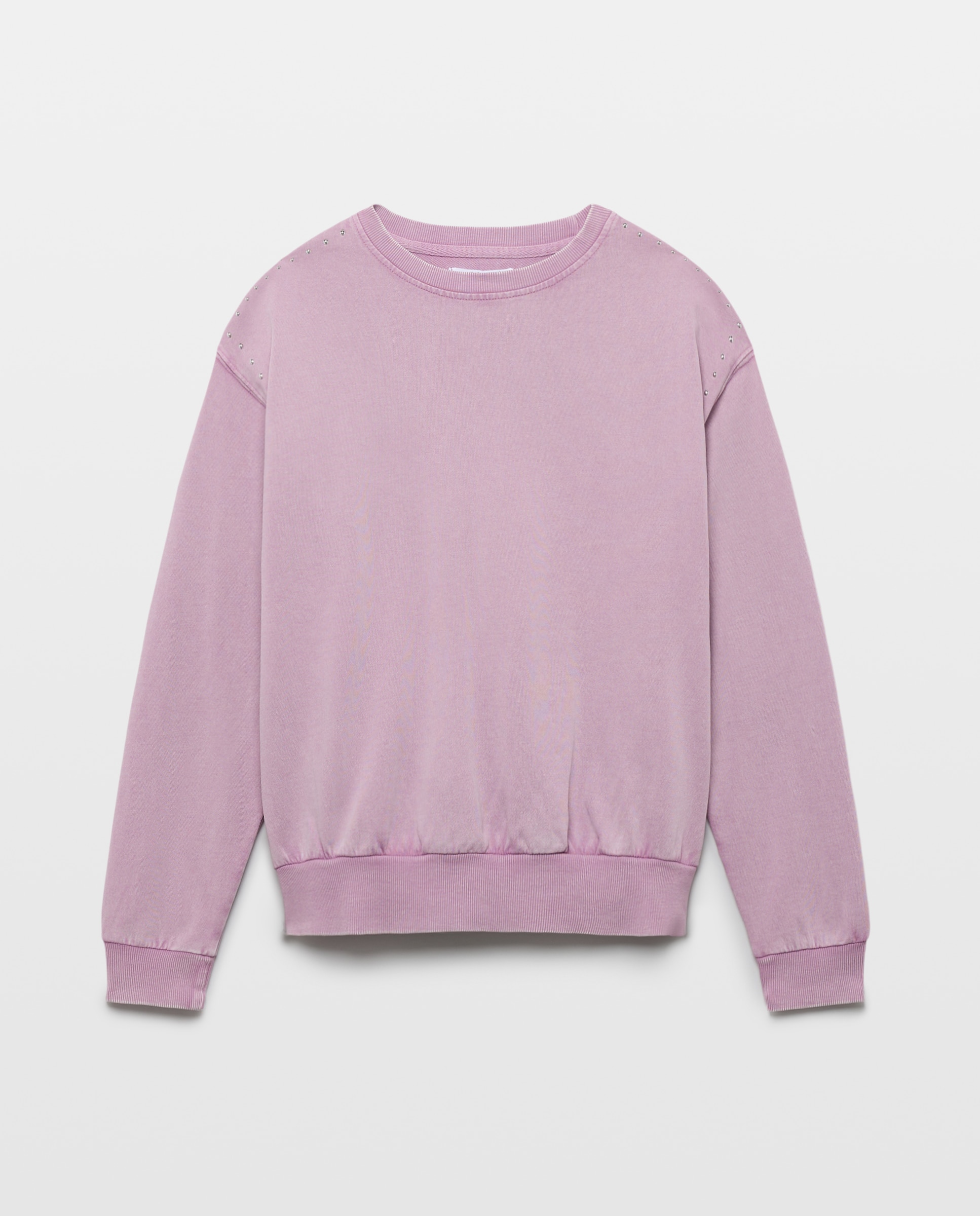 Imagem 0 de Sweatshirt com Lavagem e Tachas