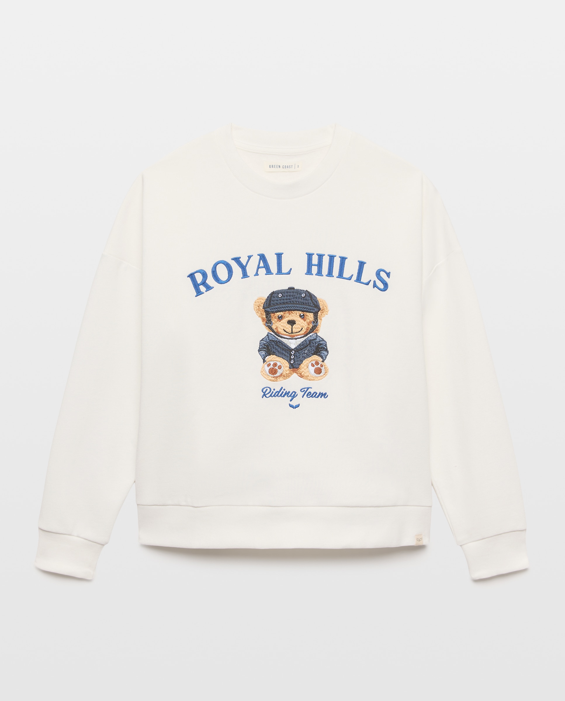 Imagem 0 de Sweatshirt Bordada com Ursinho