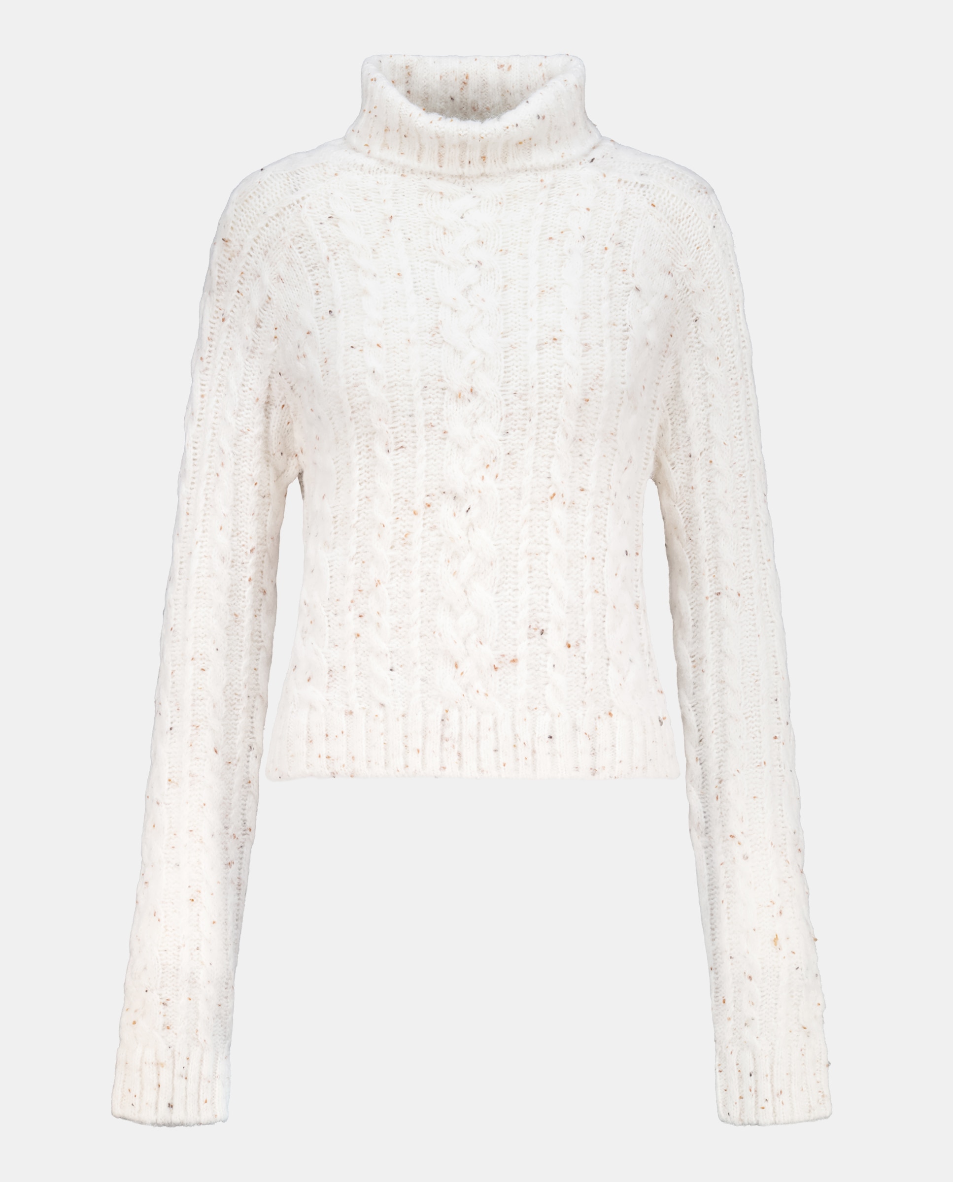 Camisola de Malha com Gola Cisne 120 Cru-5