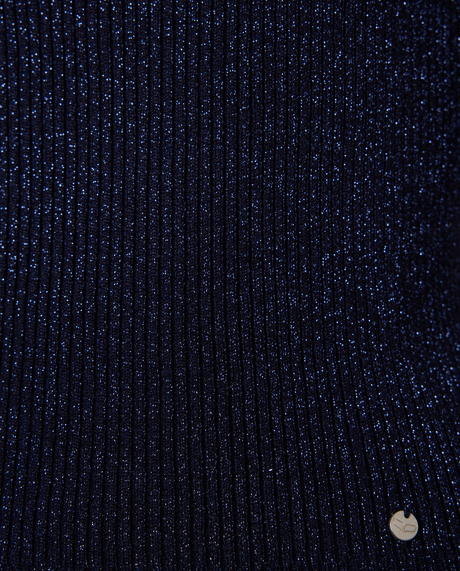 Camisola de Malha com Mangas Azul-marinho-5