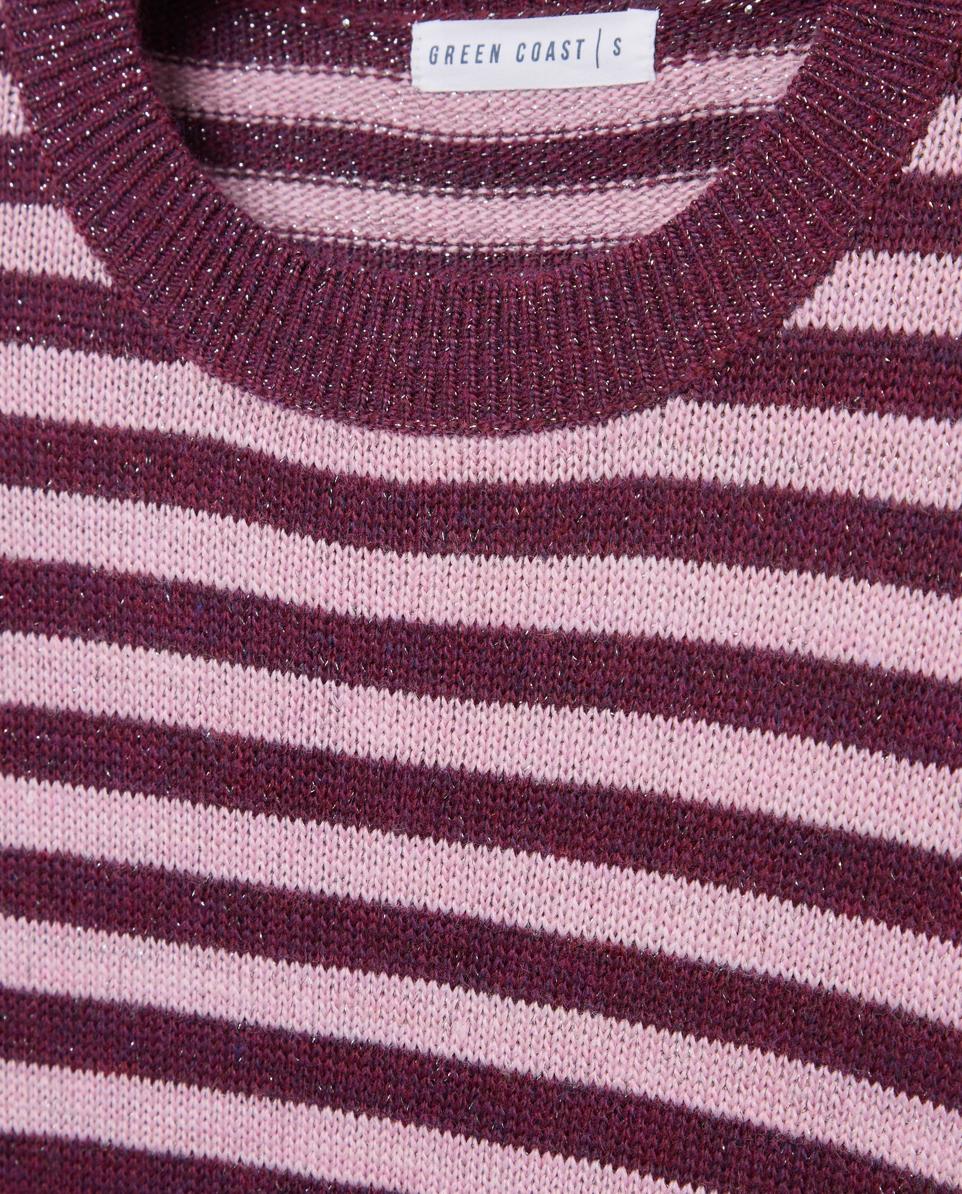 Imagen 6 de Jersey loose de mujer con lúrex - Green Coast - 200 Rosa 200 Rosa