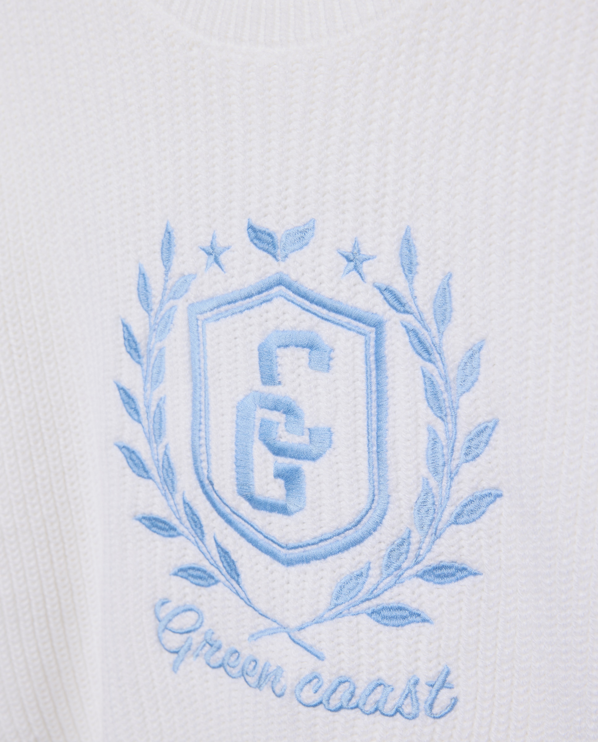 Camisola de Malha com Escudo 120 Cru-6