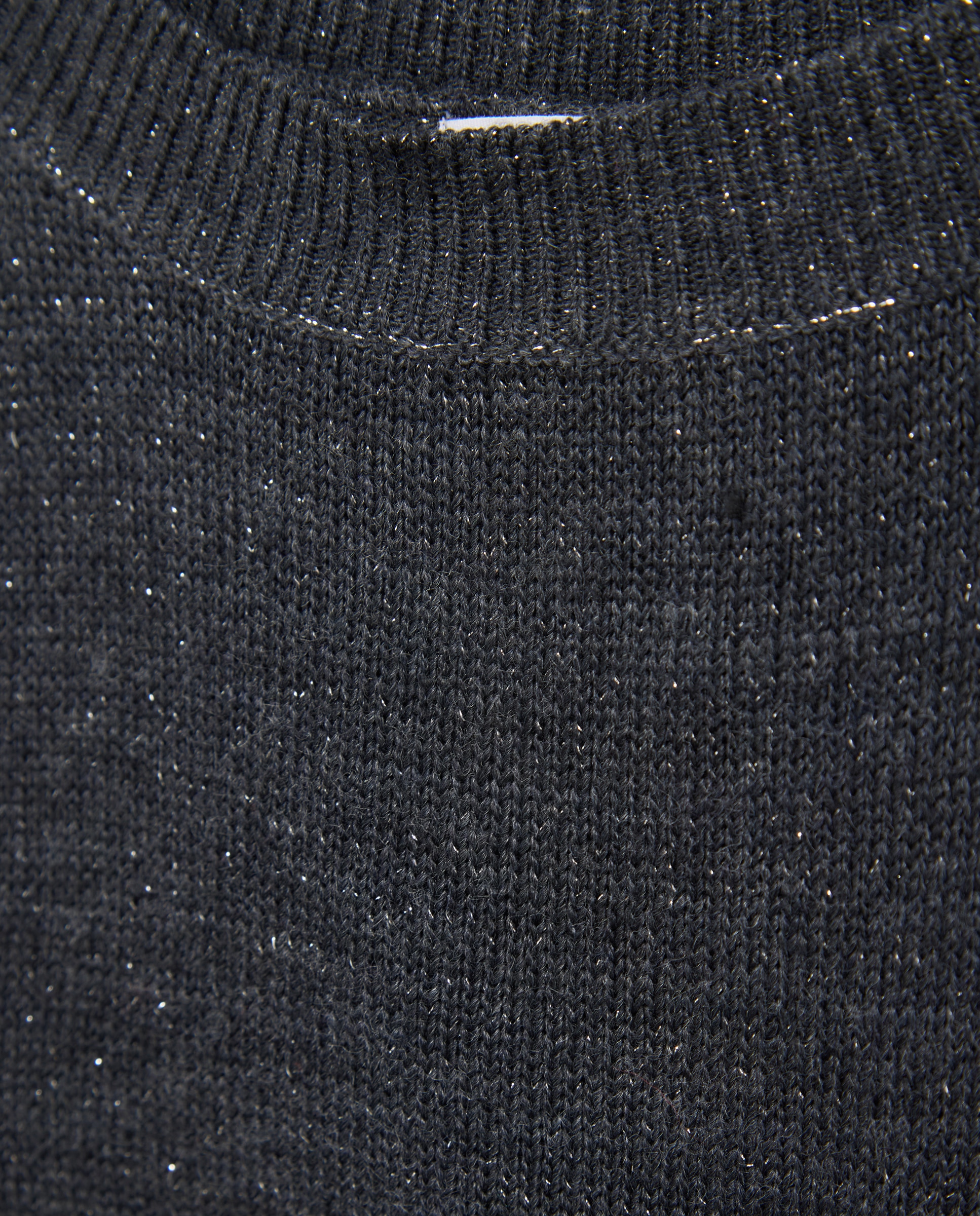 Camisola de Malha com Ombro Caído e Fio Metalizado 830 Antracite-2