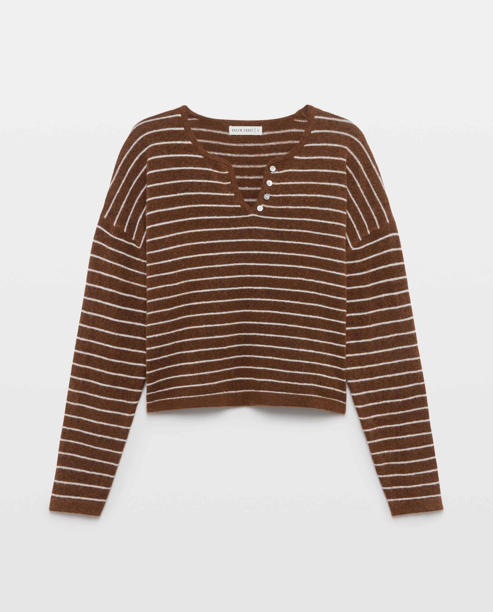 Camisola de Malha com Gola Tipo Padeiro Toffee-4