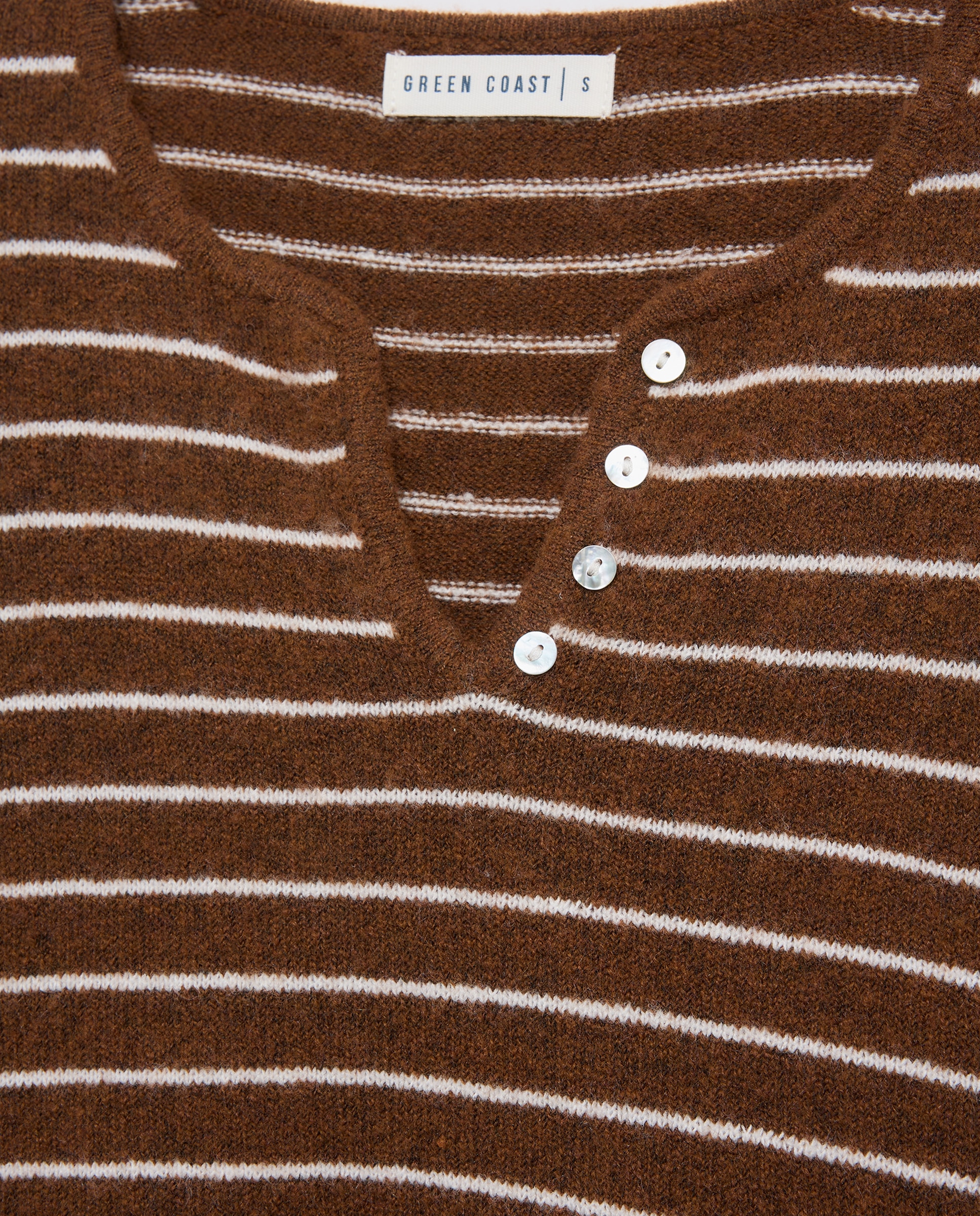Camisola de Malha com Gola Tipo Padeiro Toffee-5