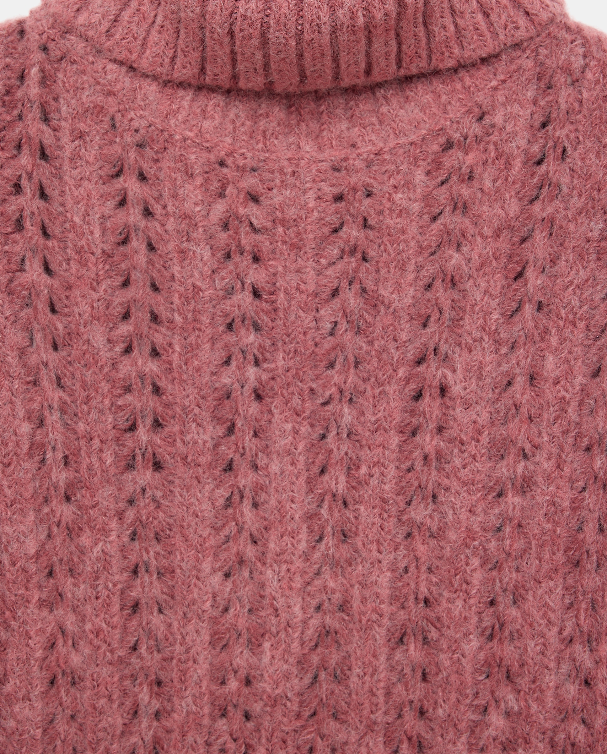 Jersey cuello cisne ochos mujer - Green Coast - 230 Rosa oscuro 230 Rosa oscuro-6