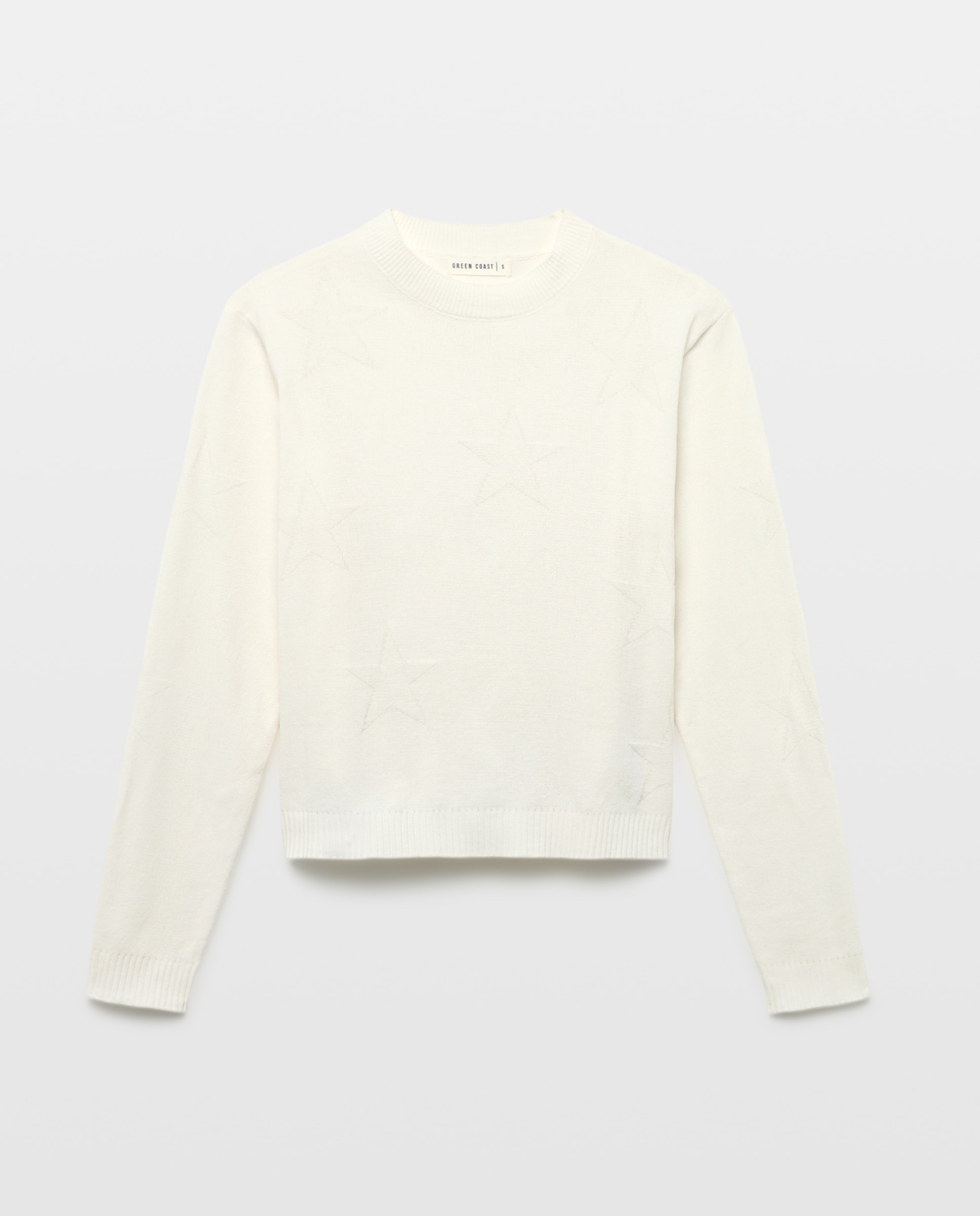 Imagem 0 de Camisola de Malha Chenille com Estrelas