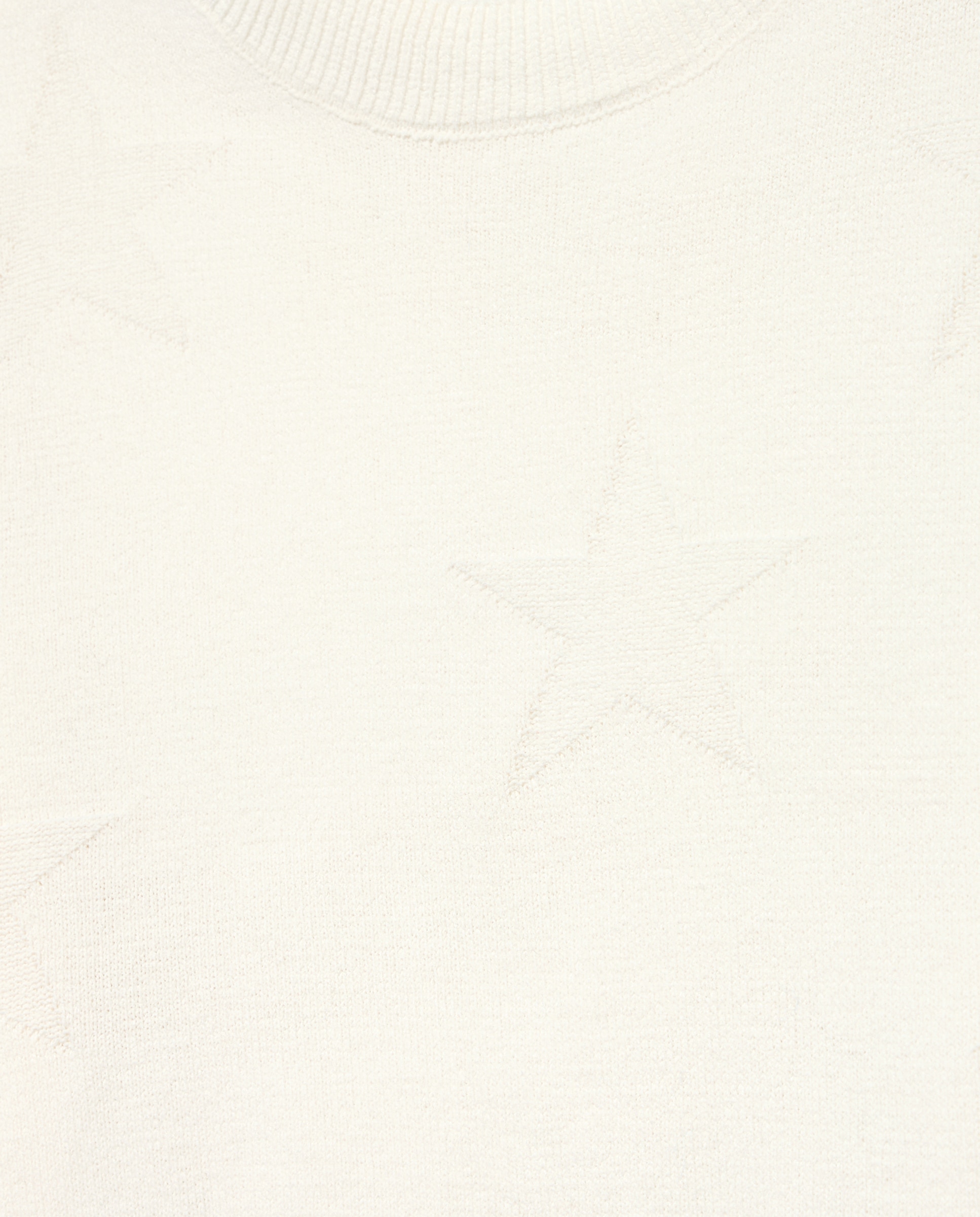 Camisola de Malha Chenille com Estrelas 120 Cru-2