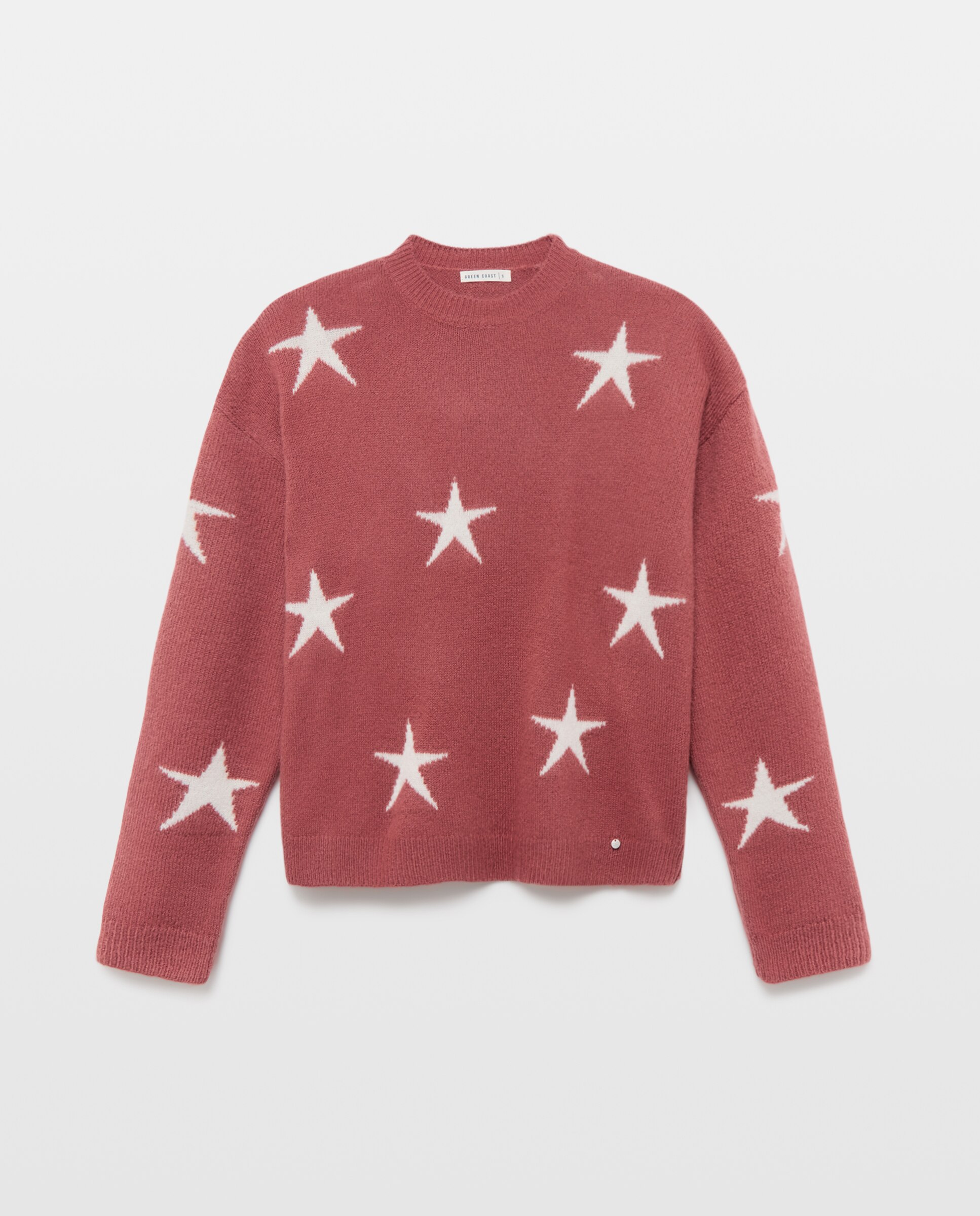 Jersey estrellas all over de mujer - Green Coast - 770 Terracota 770 Terracota-4