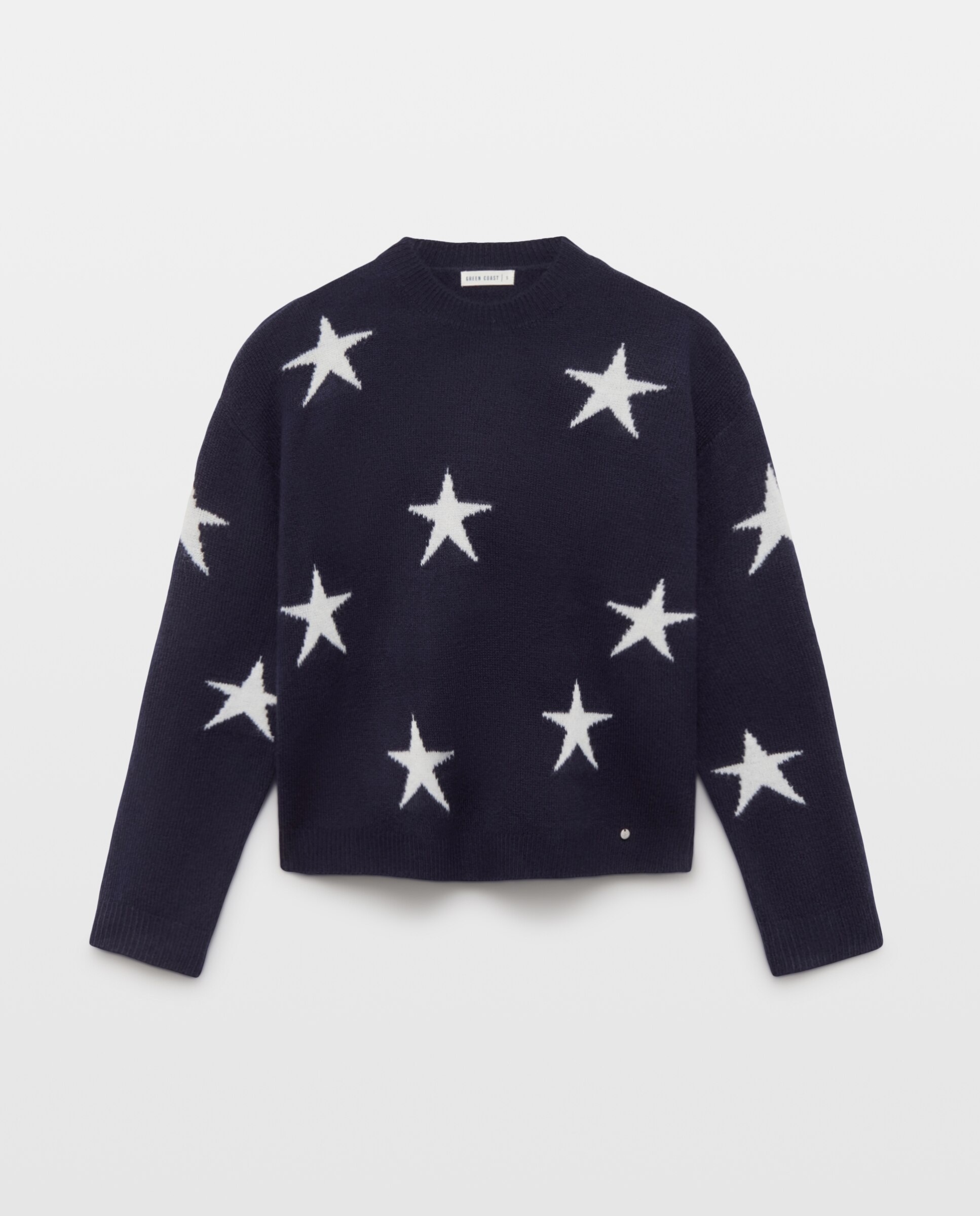 Jersey estrellas all over de mujer - Green Coast - Azul marino Azul marino-4