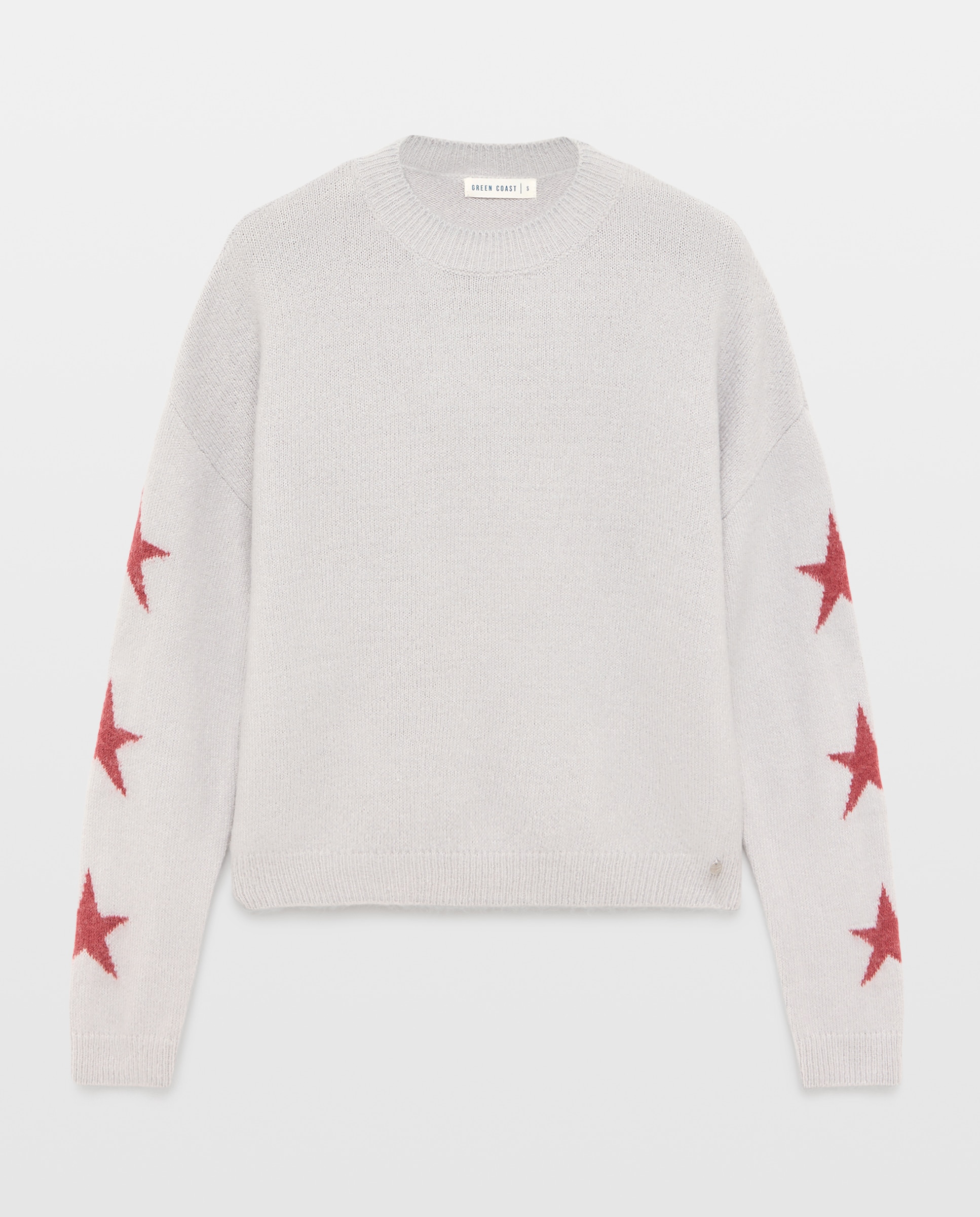 Jersey estrella manga de mujer - Green Coast - 820 Gris medio 820 Gris medio-4