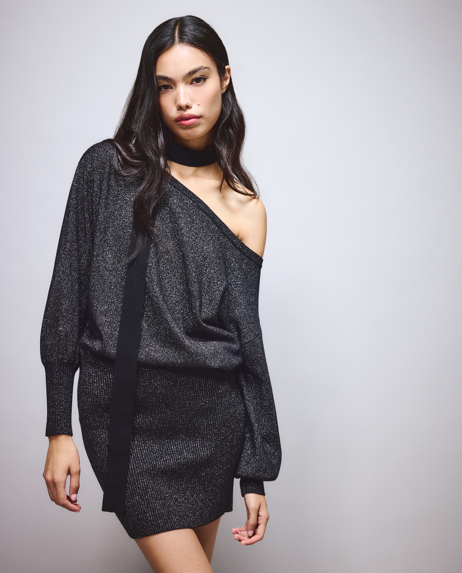 Imagen 2 de Vestido tubo murciélago - Green Coast - Negro Negro