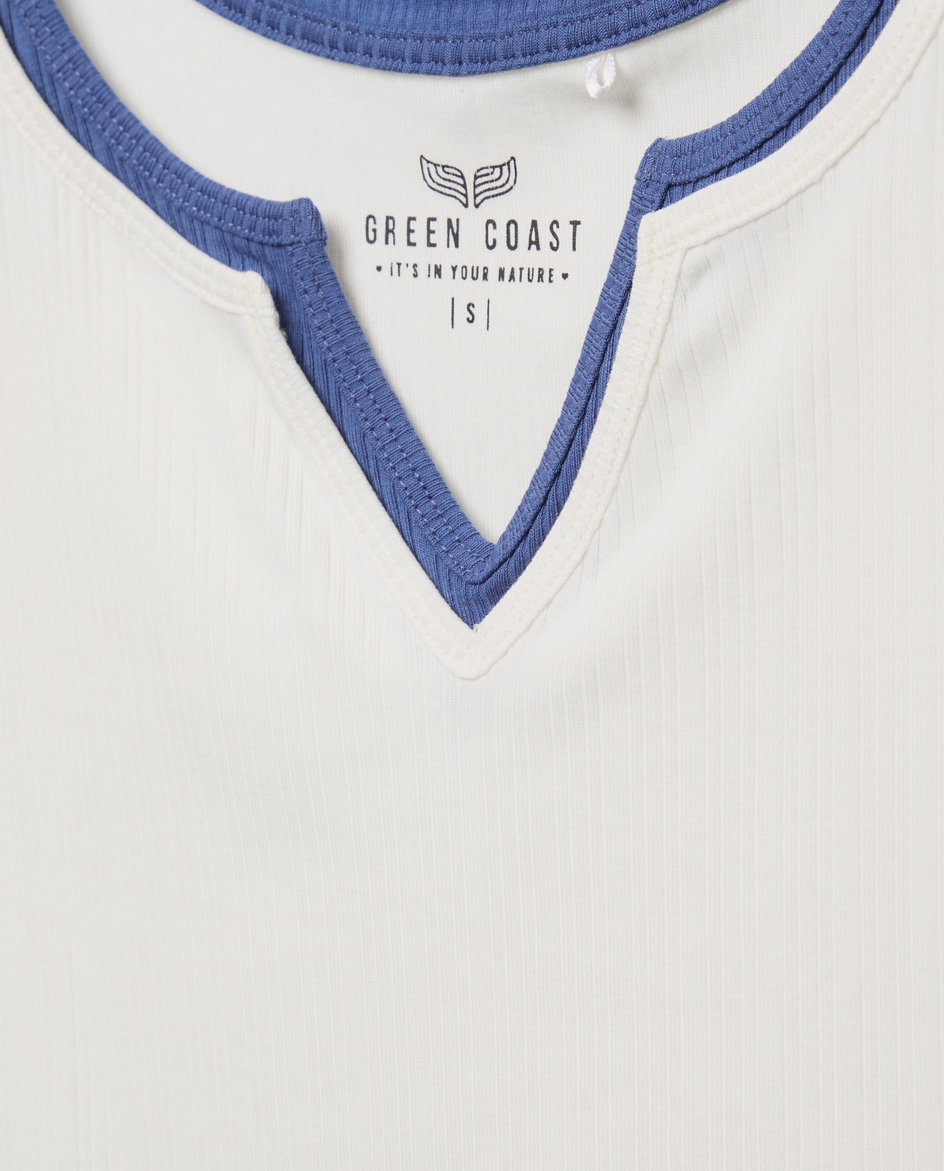 T-shirt Double Tank Top Canelada 120 Cru-5