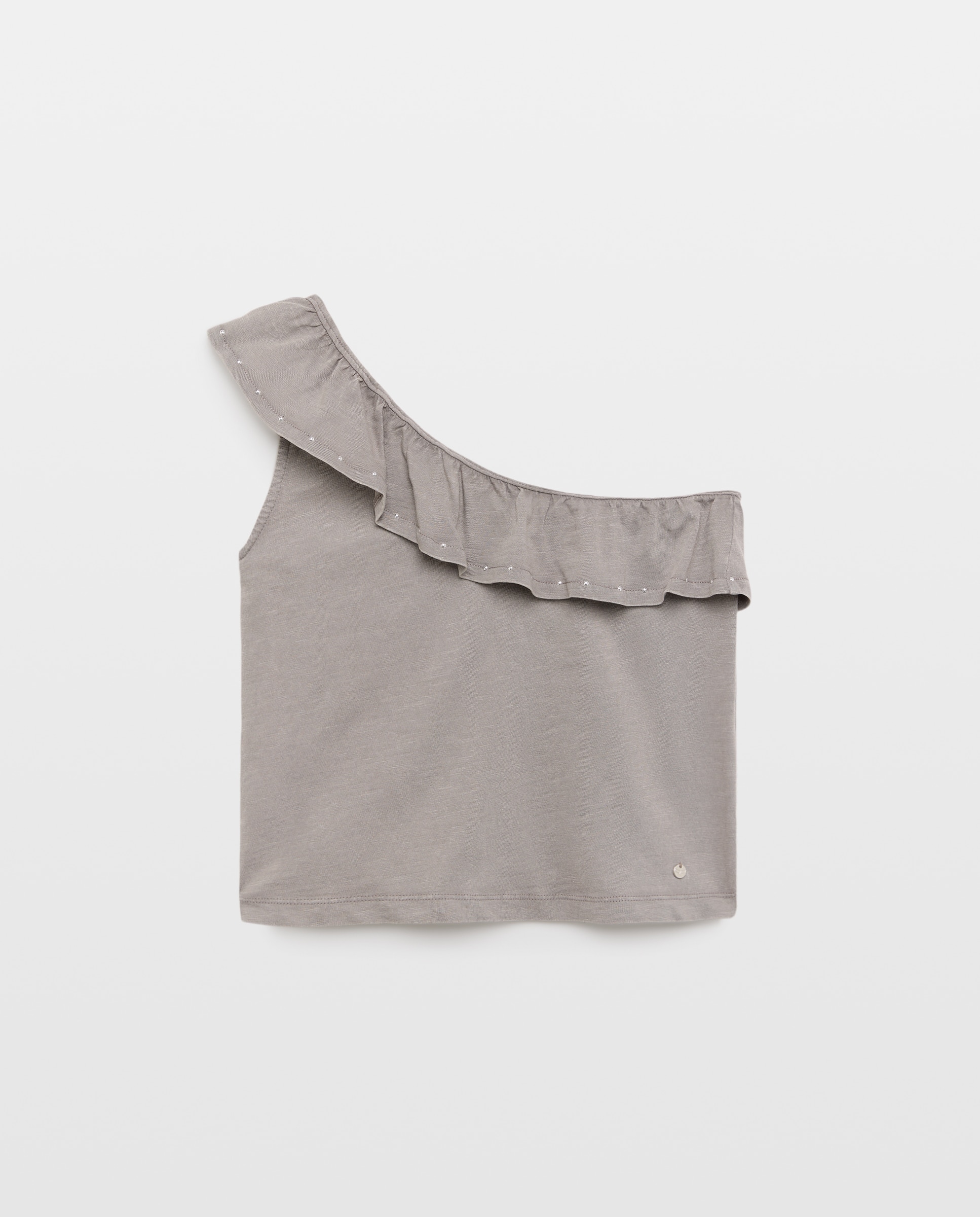 Camiseta lisa sin mangas de mujer - Green Coast - 820 Gris medio 820 Gris medio-4