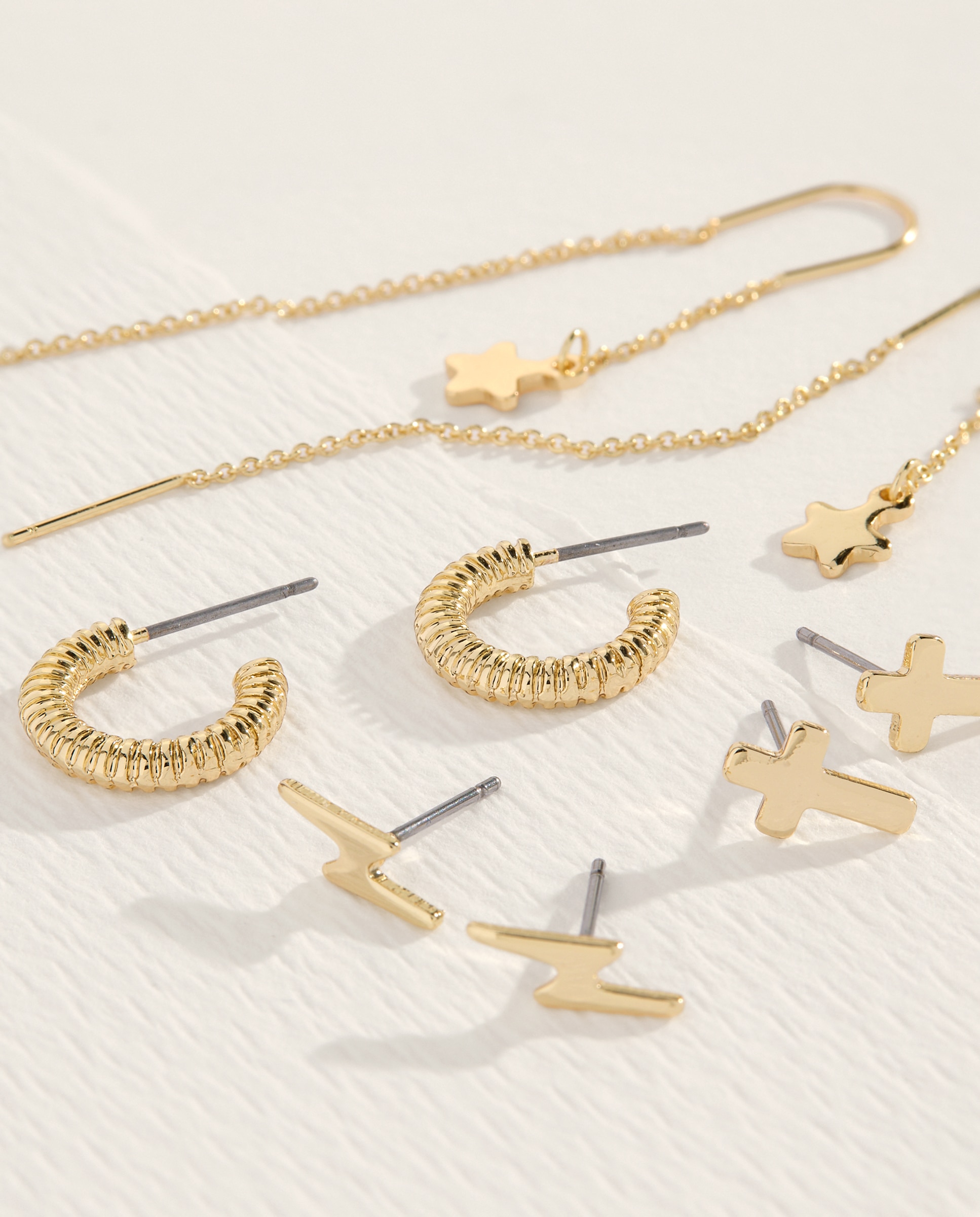 Pack de Brincos 390 Ouro-2