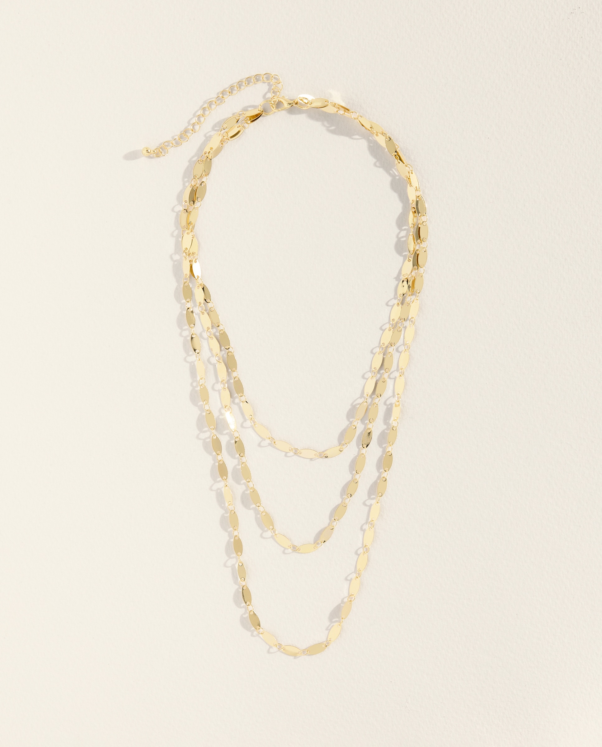 Colar com Chapinhas 390 Ouro-2