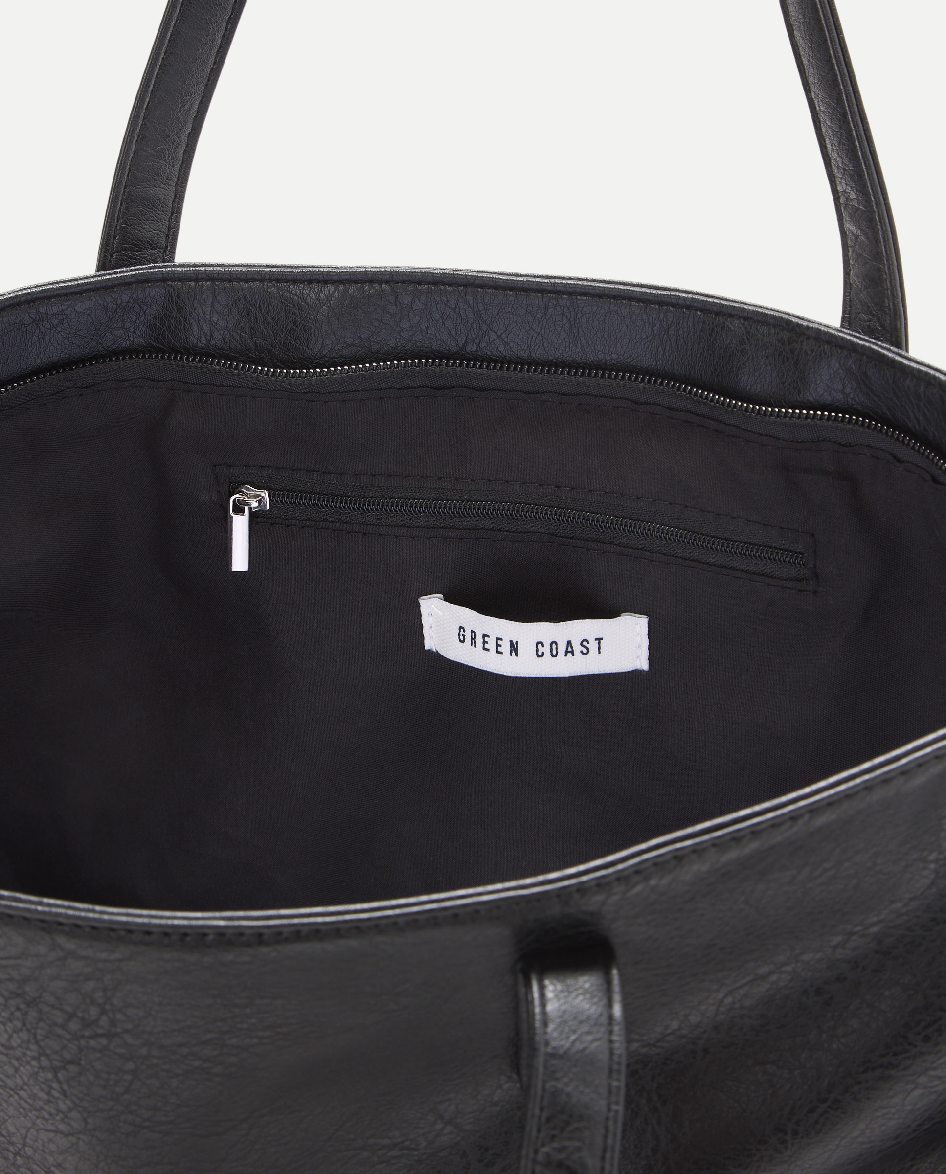 Mala Shopper com Franjas Preto-3