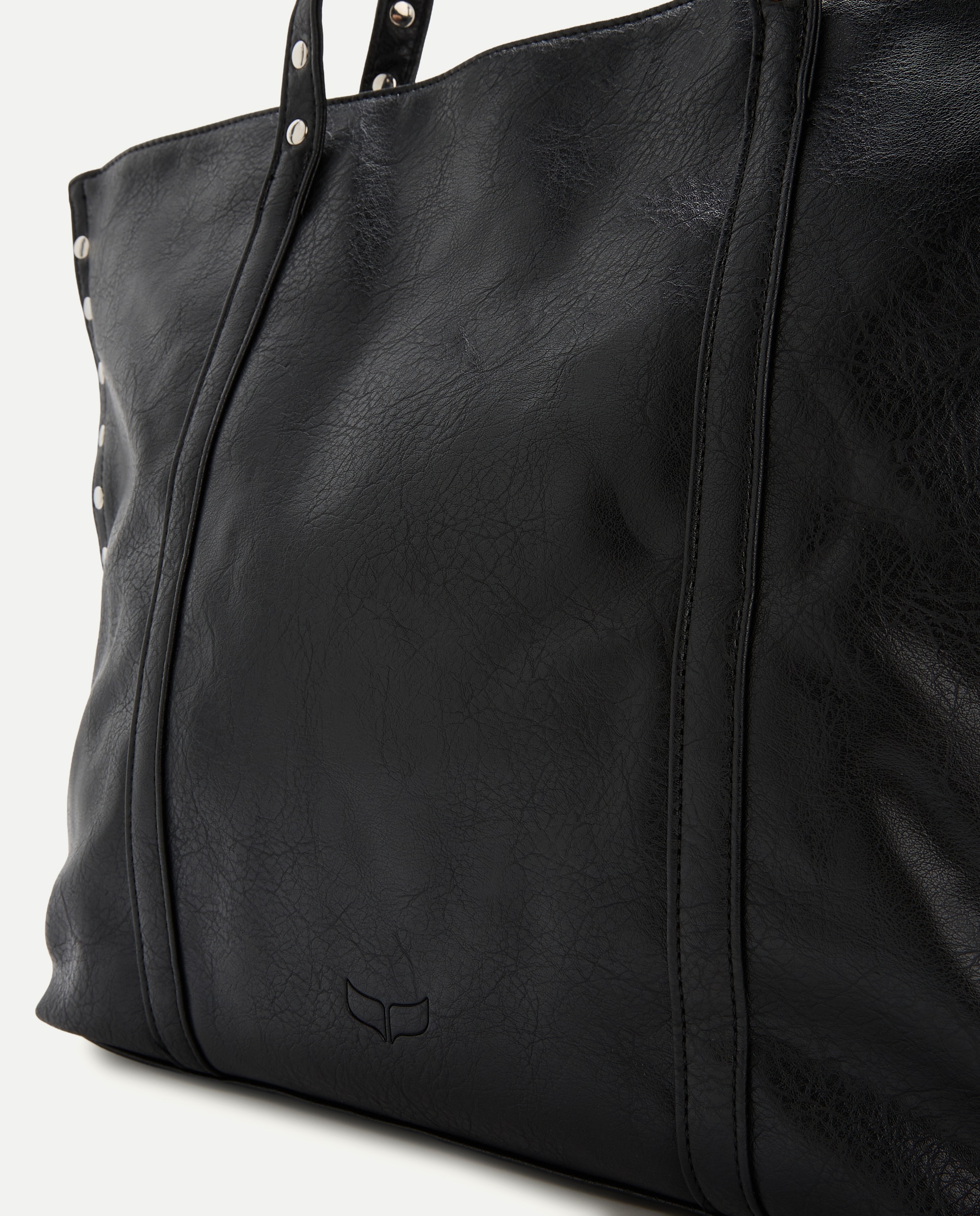 Mala Shopper com Tachas Preto-3