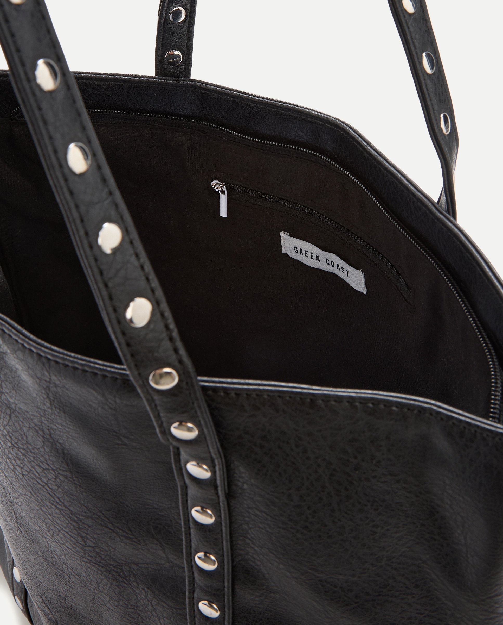 Mala Shopper com Tachas Preto-4