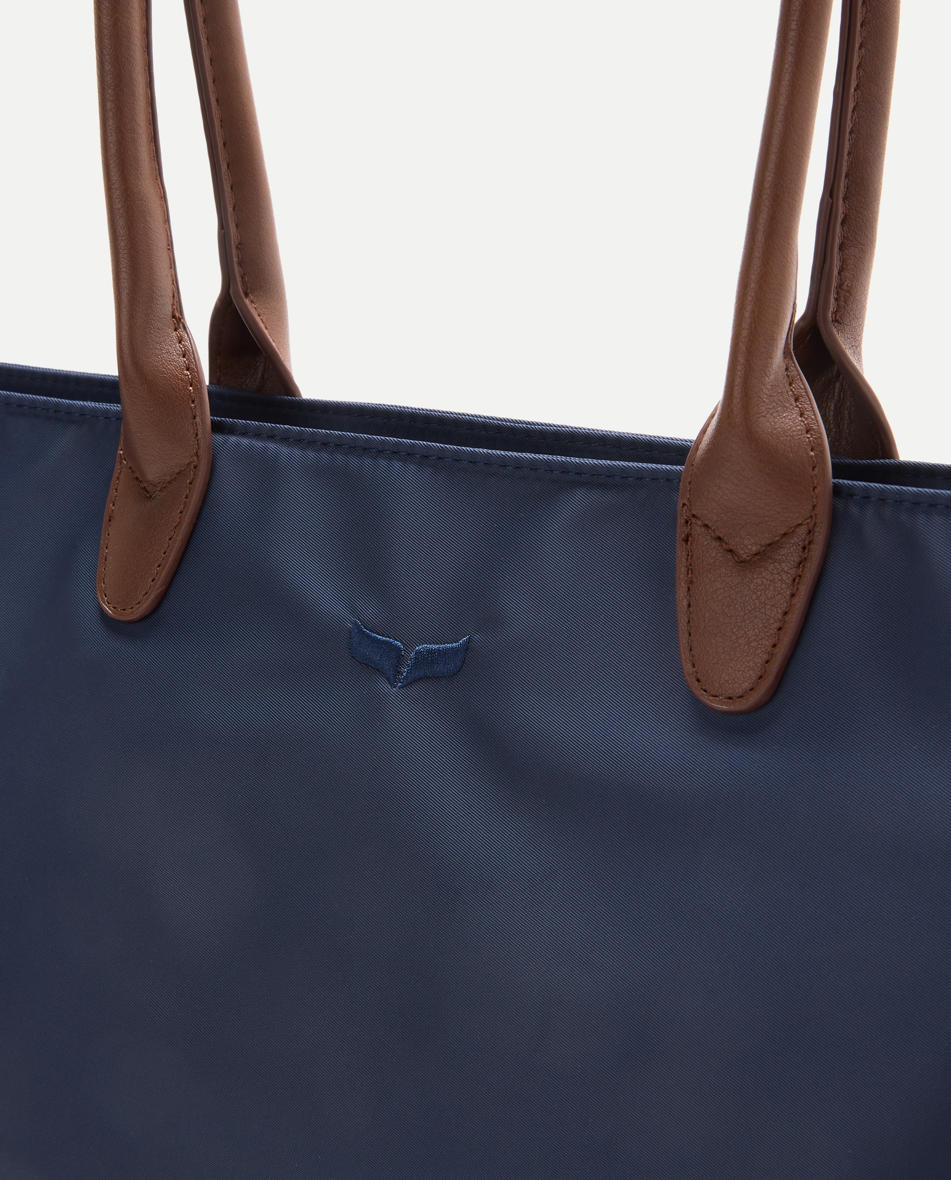 Mala Shopper de Nylon 400 Azul-4