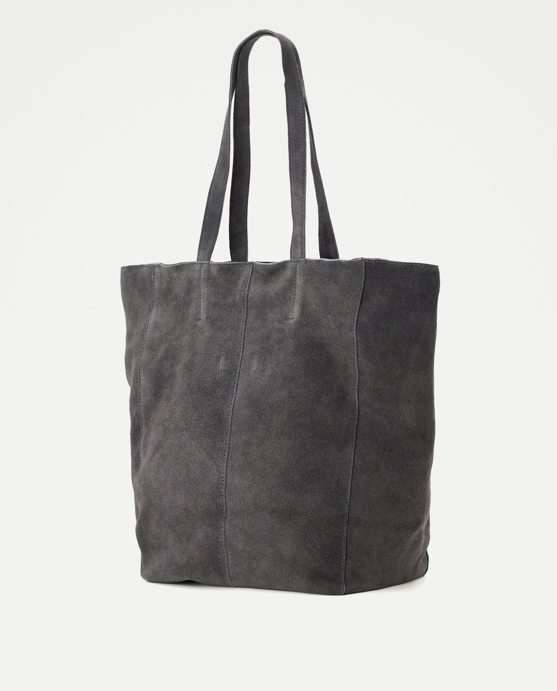 Shopper piel - Green Coast - 820 Gris medio 820 Gris medio-2