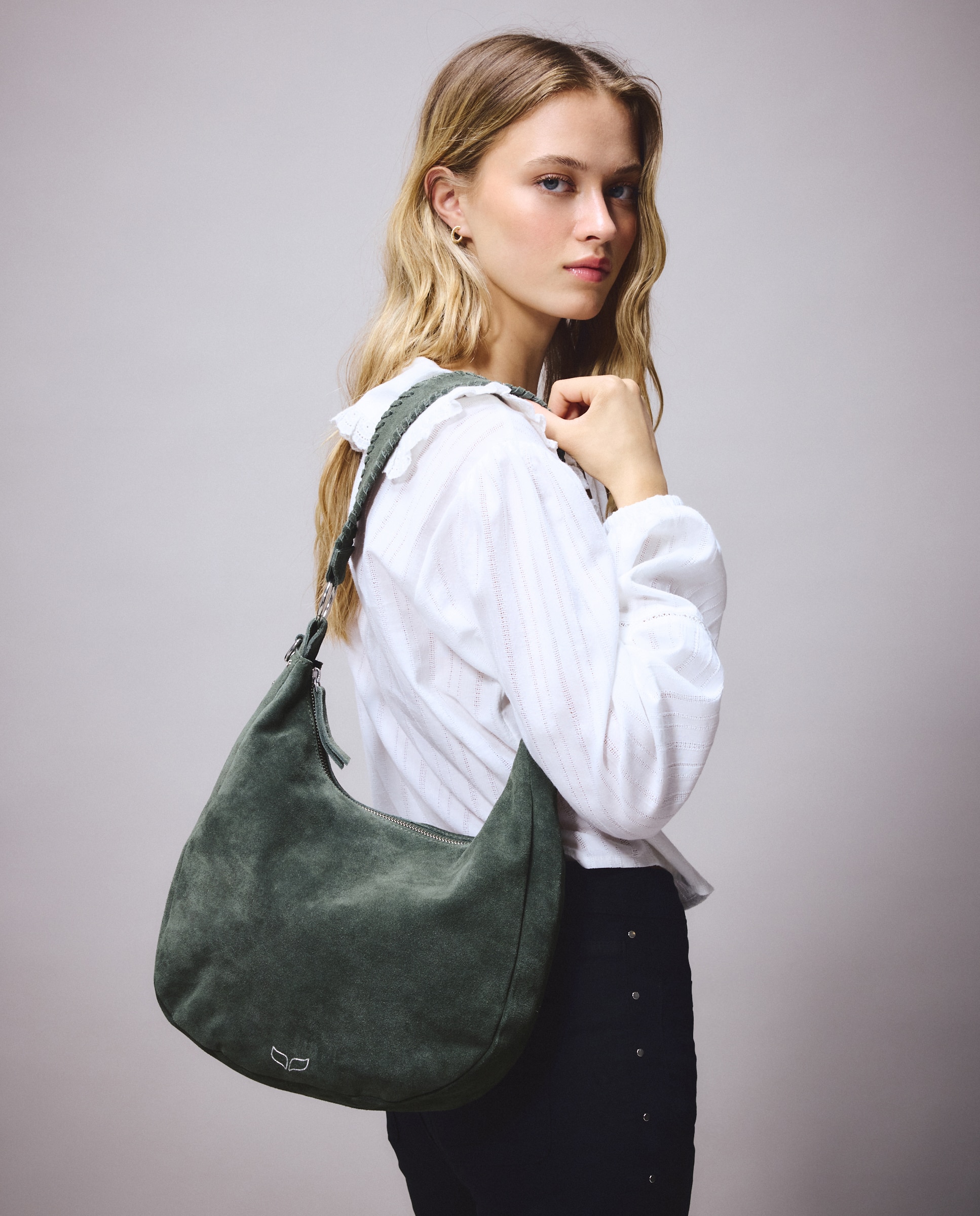 Mala Hobo em Pele Verde-5