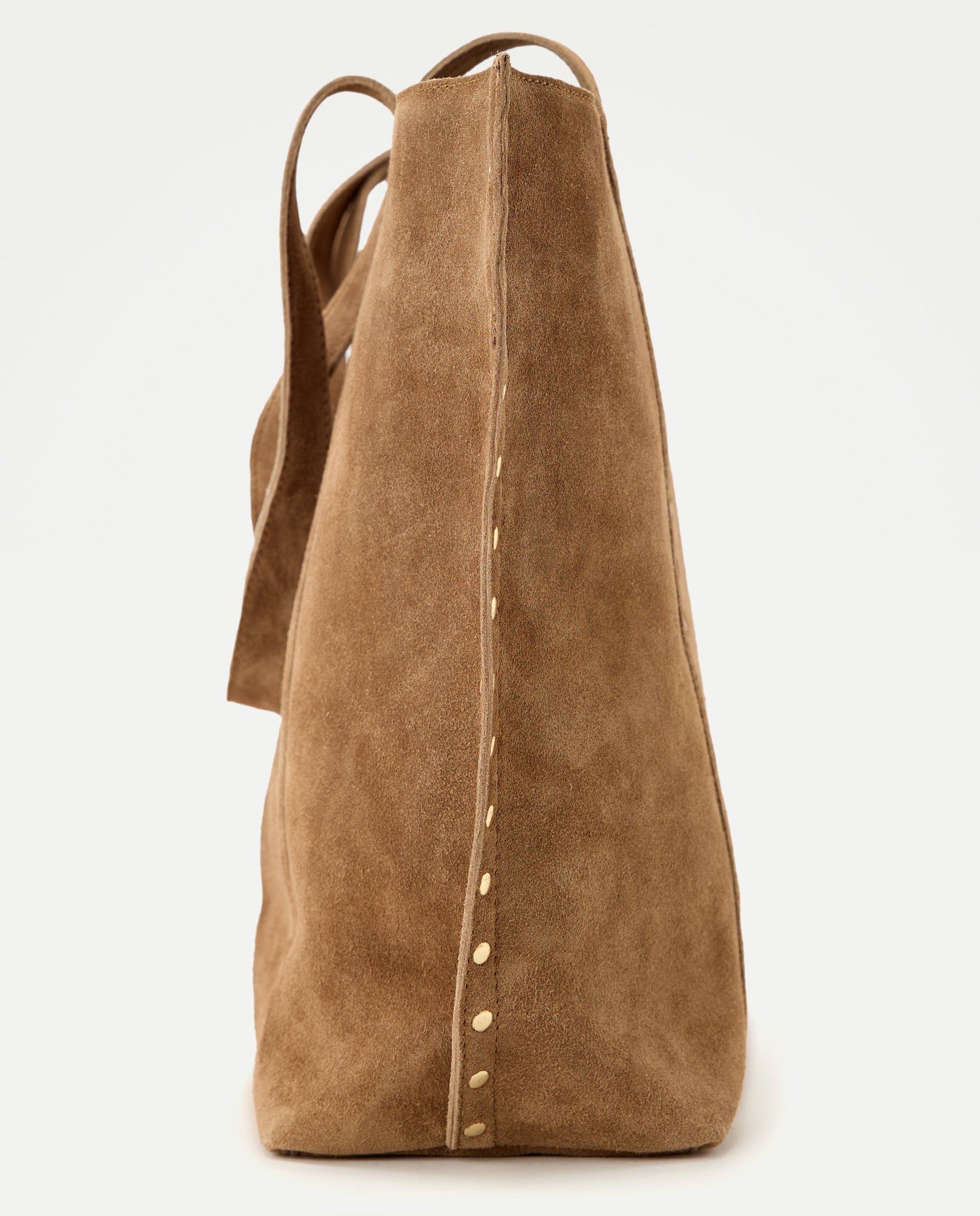 Mala Shopper com Tachas Castanho-3