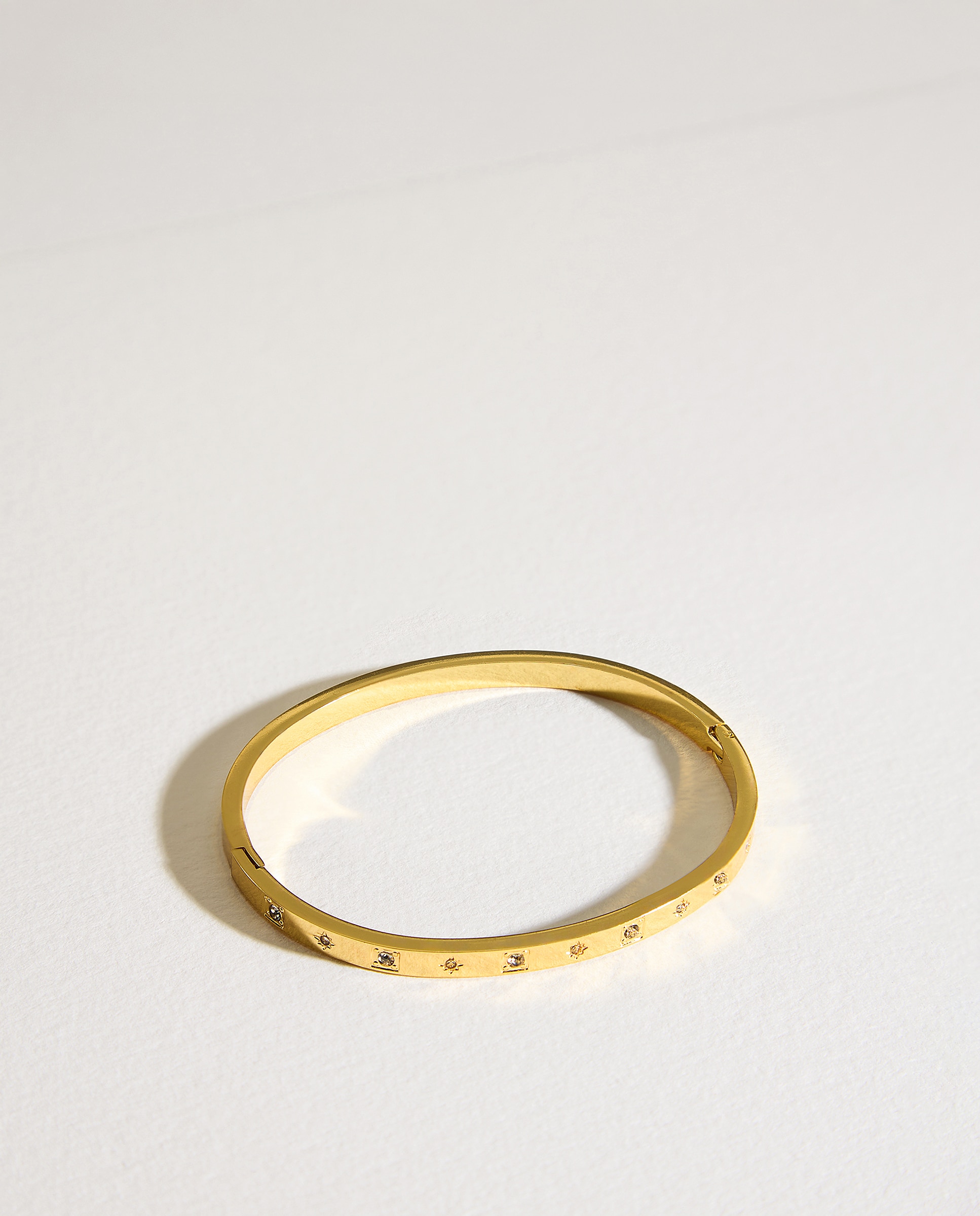 Imagem 0 de Pulseira Rígida de Strass