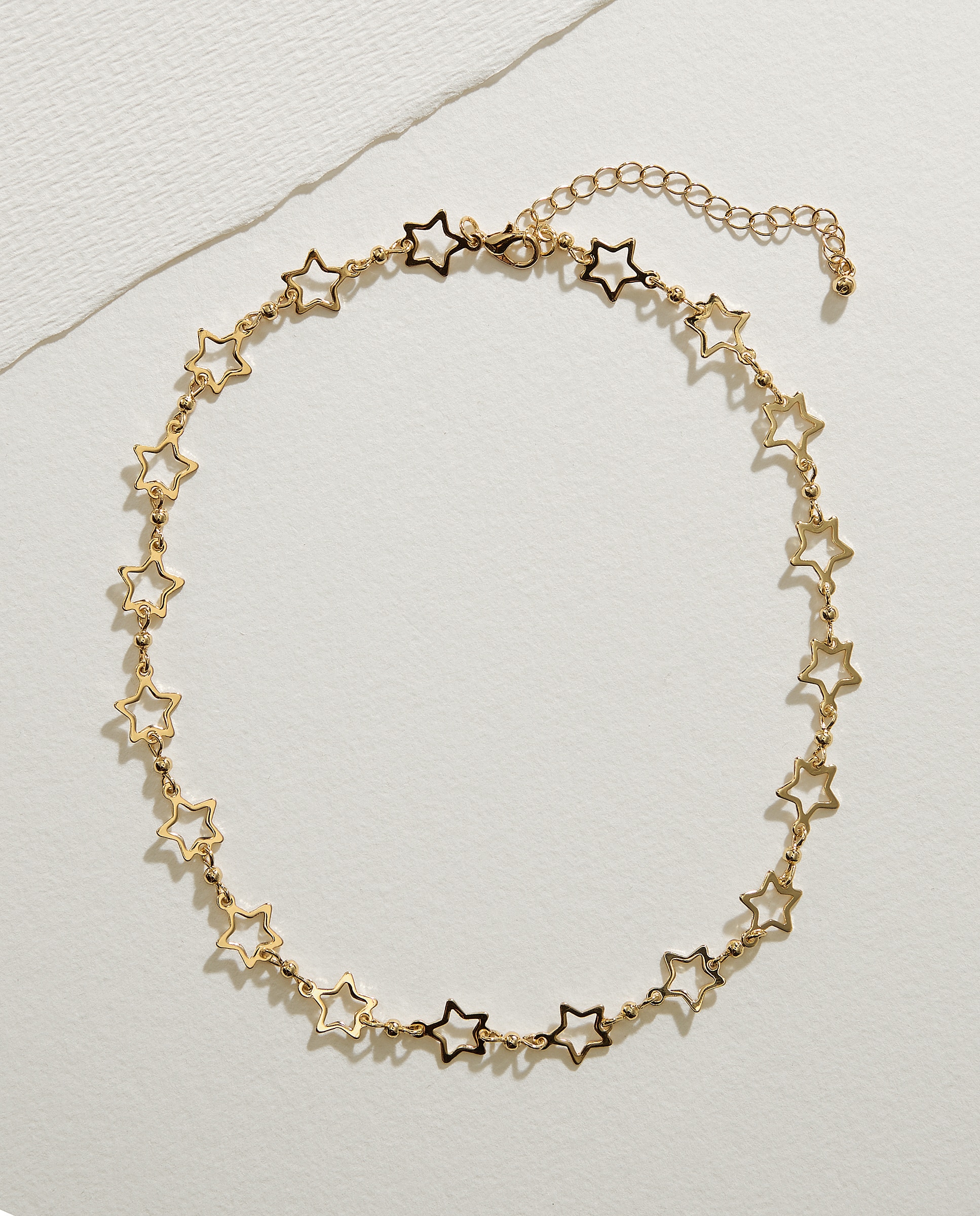 Colar com Estrelas 390 Ouro-2