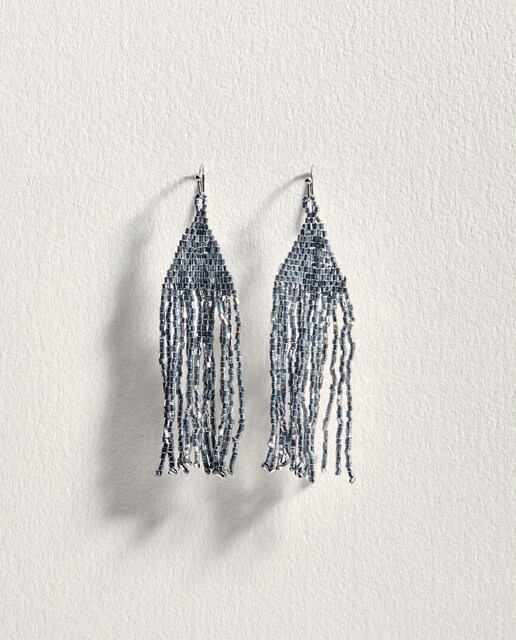 Pendientes abalorios