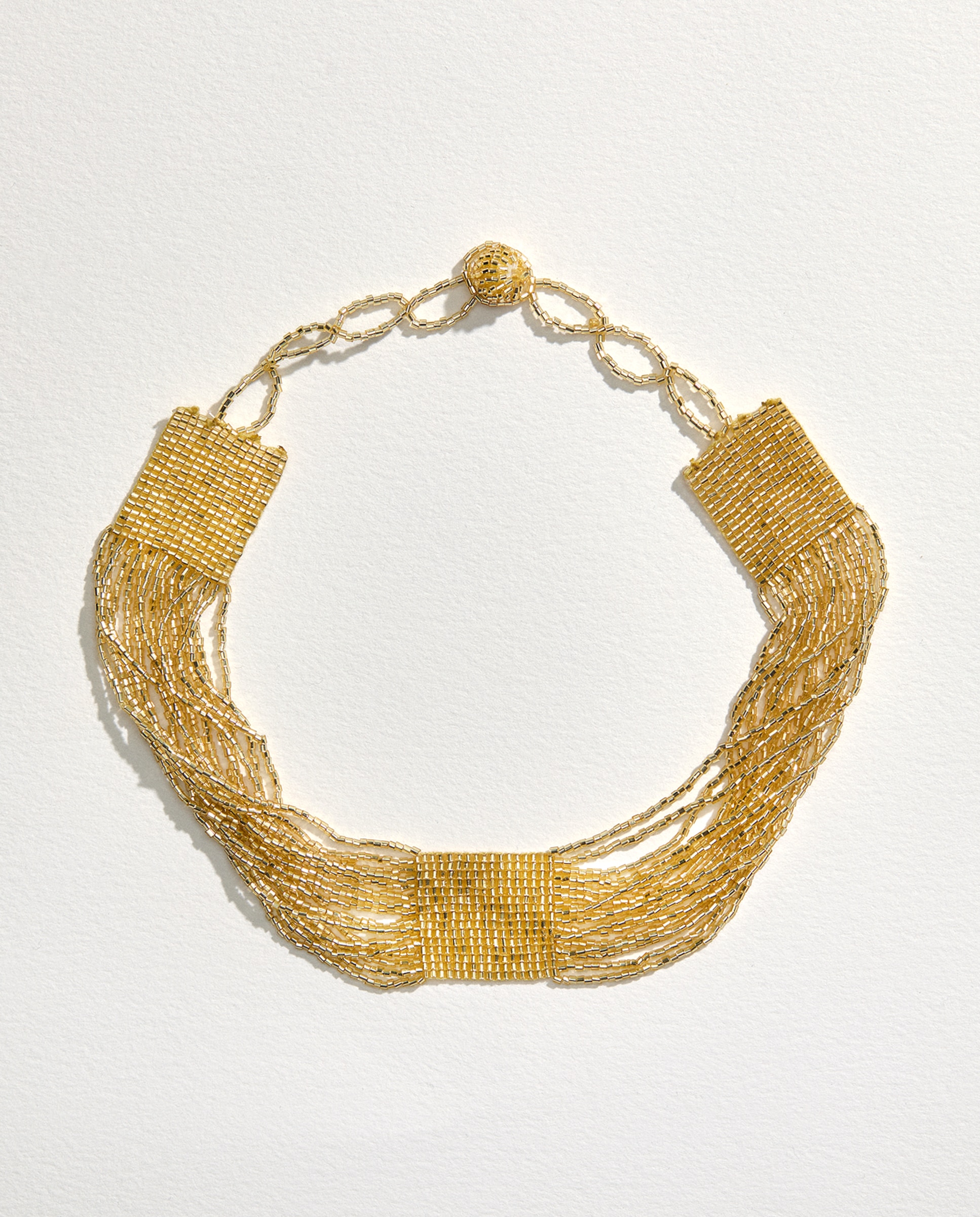 Choker com Missangas 390 Ouro-2