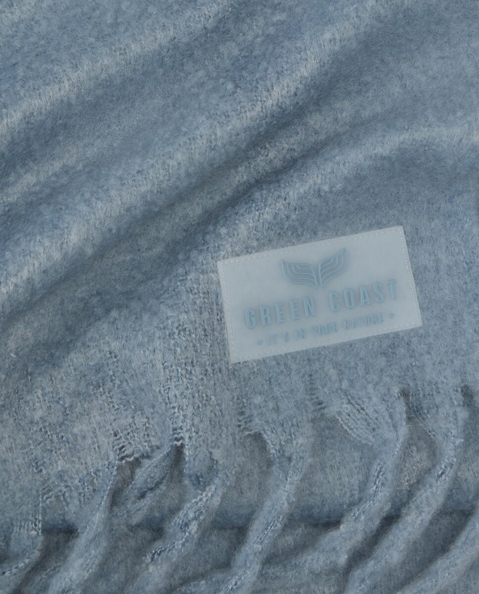 Cachecol Liso 820 Cinzento Médio-3