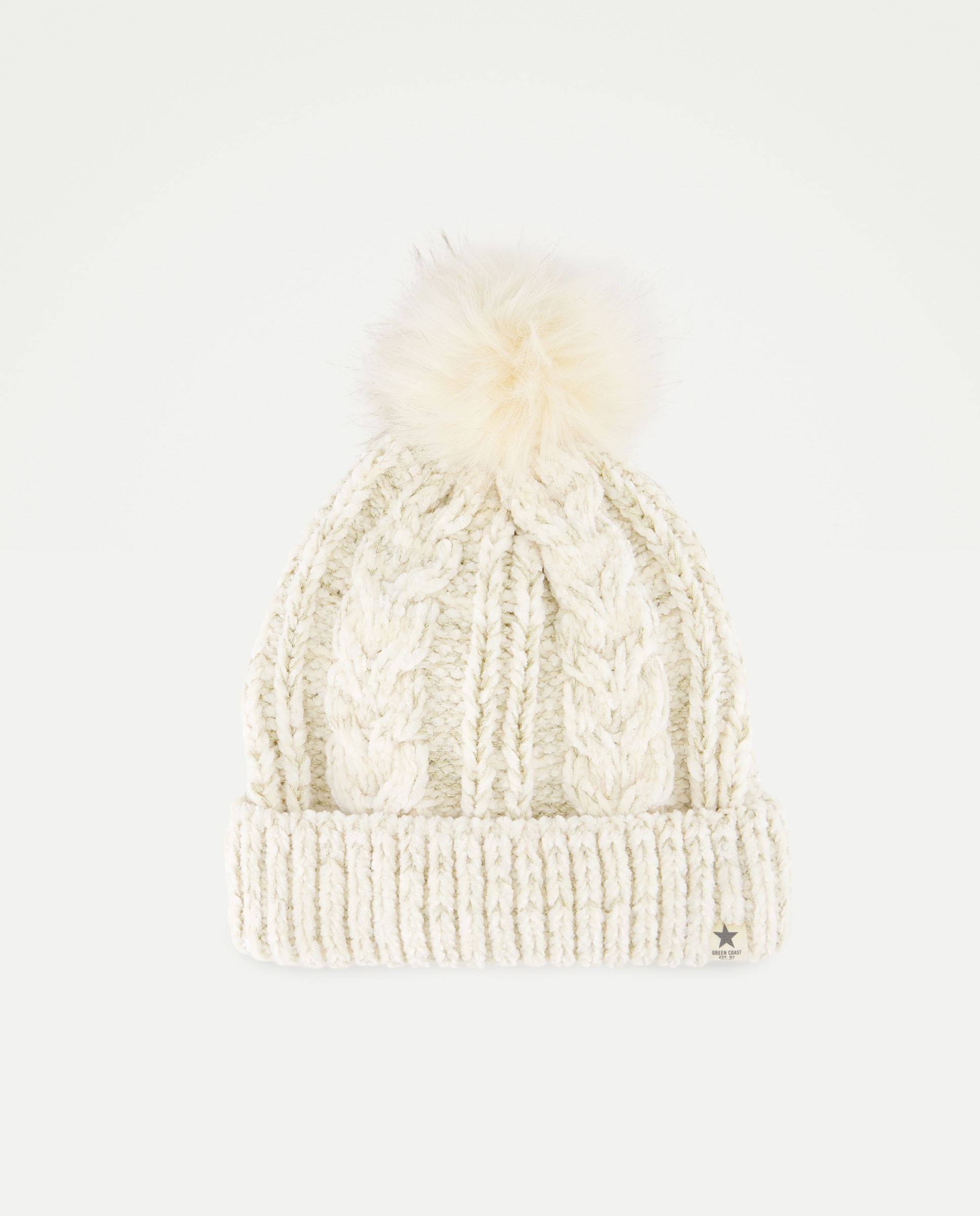 Imagem 0 de Gorro de Chenille Fio Metalizado